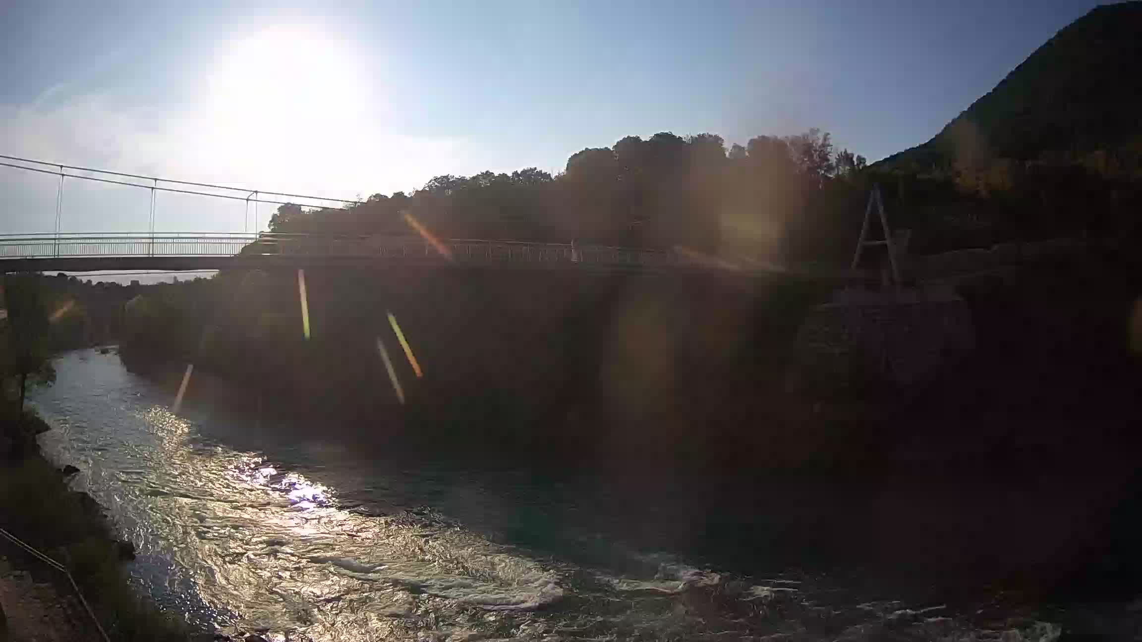 Webcam Soča River – Solkan – bicycle bridge