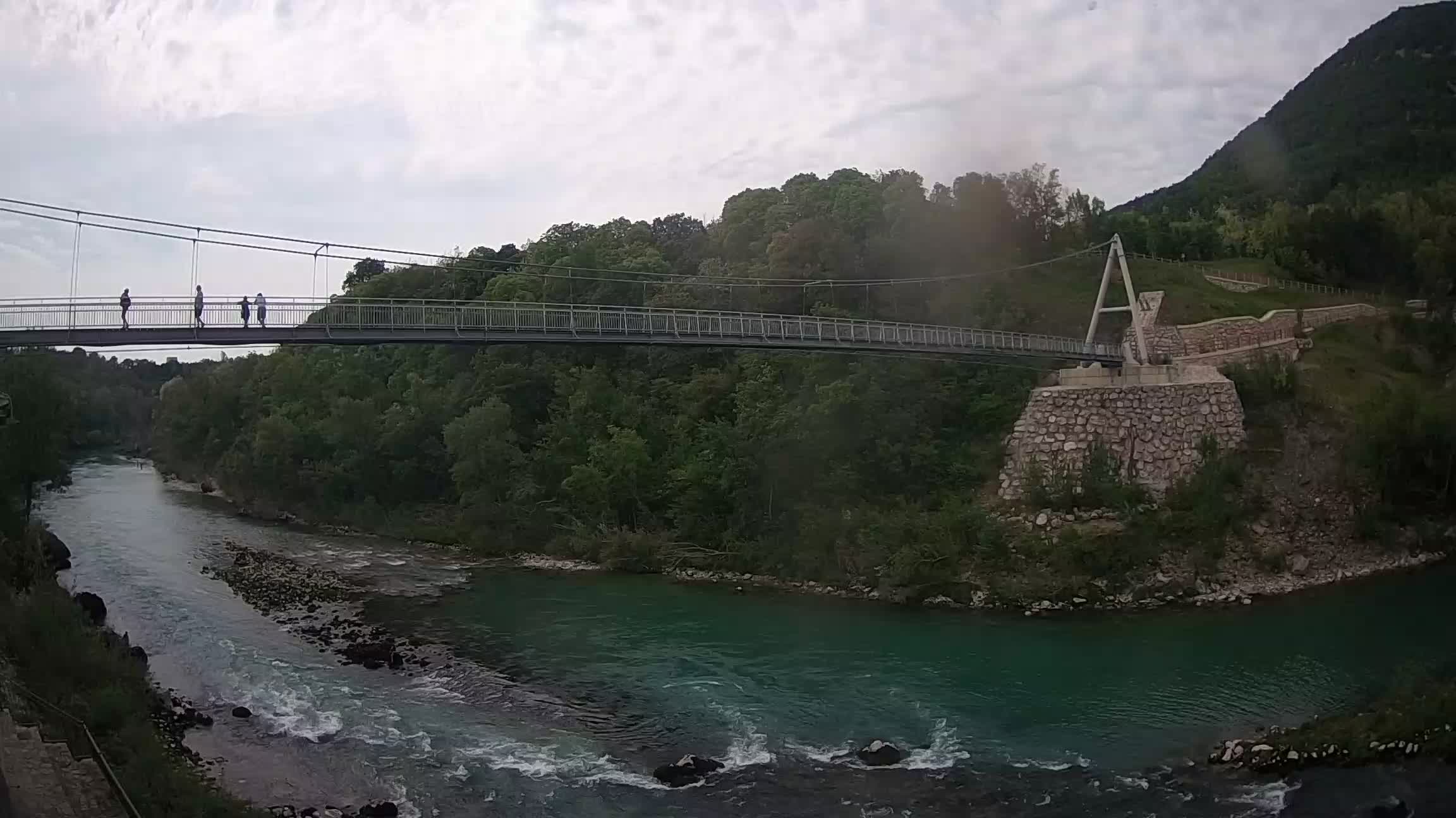 Webcam Soča River – Solkan – bicycle bridge