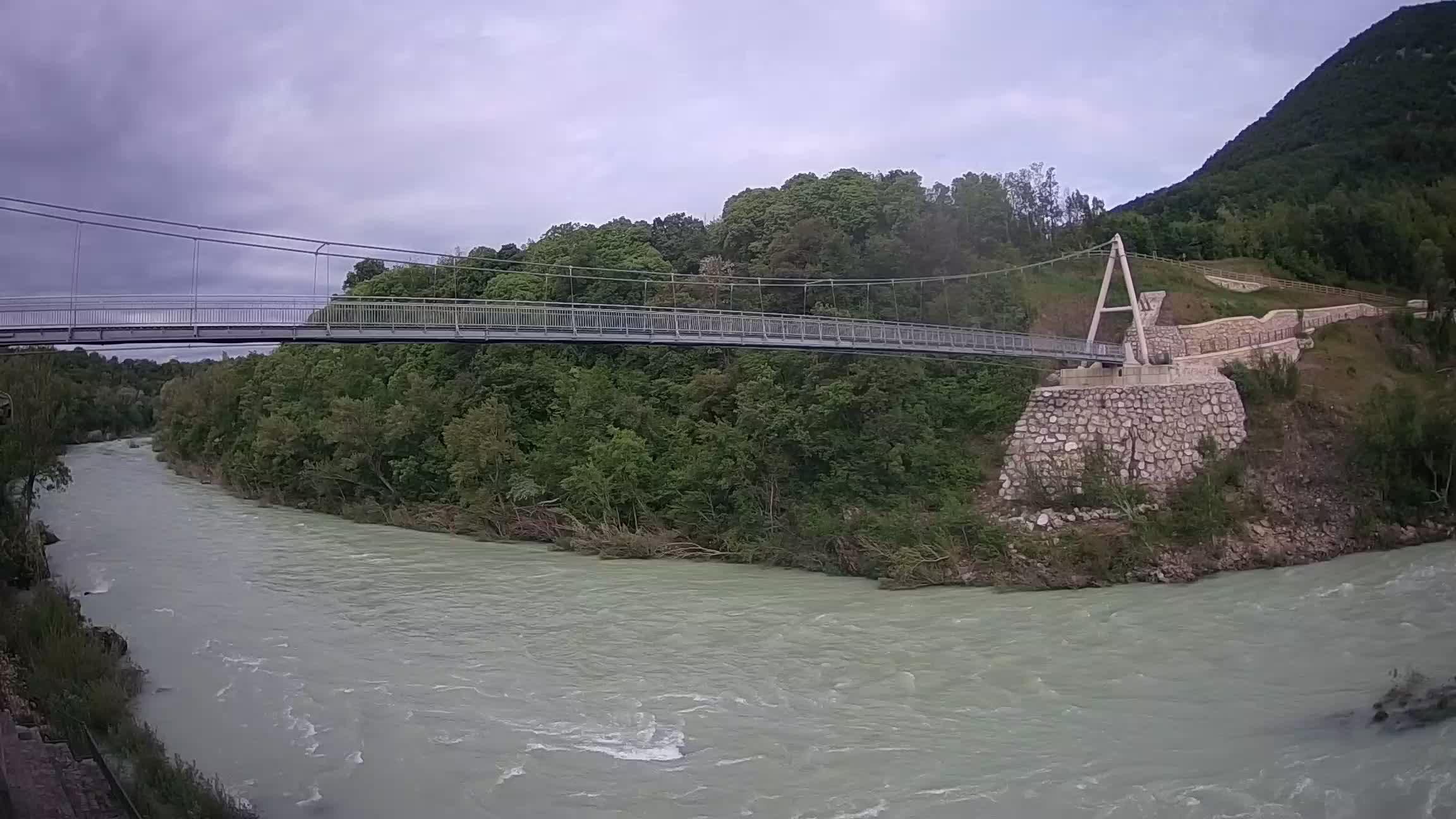 Brv čez reko Sočo – Solkan Spletna kamera