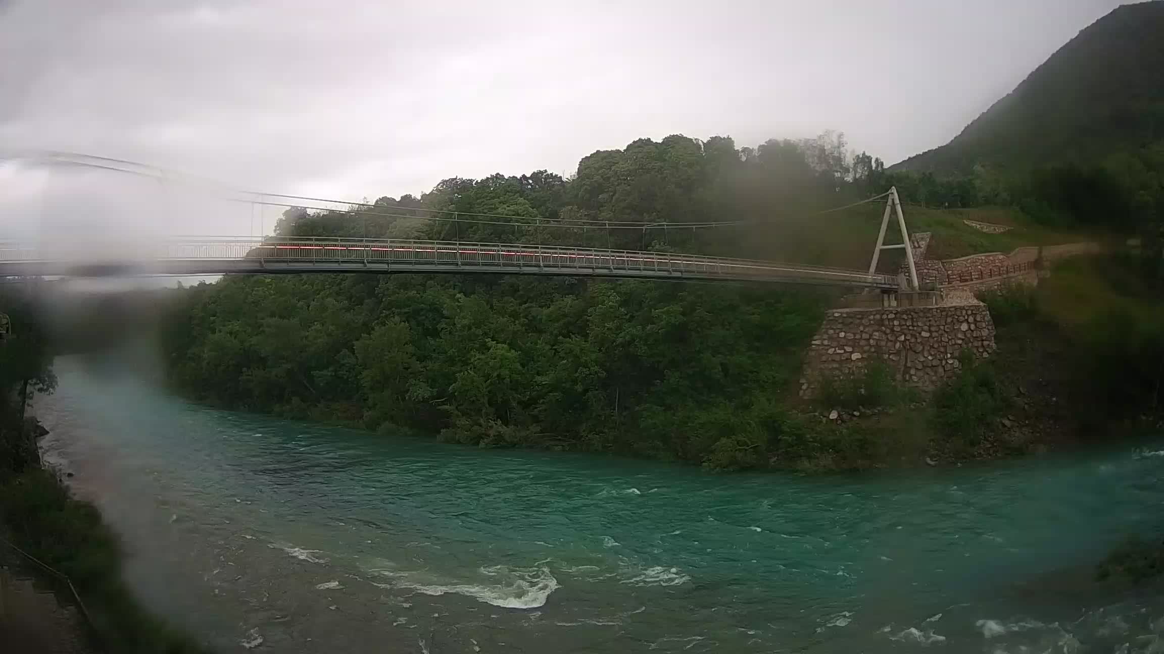 Webcam Soča River – Solkan – bicycle bridge