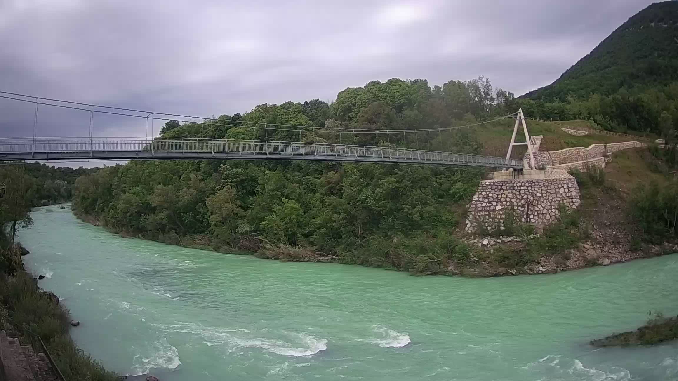 Brv čez reko Sočo – Solkan Spletna kamera