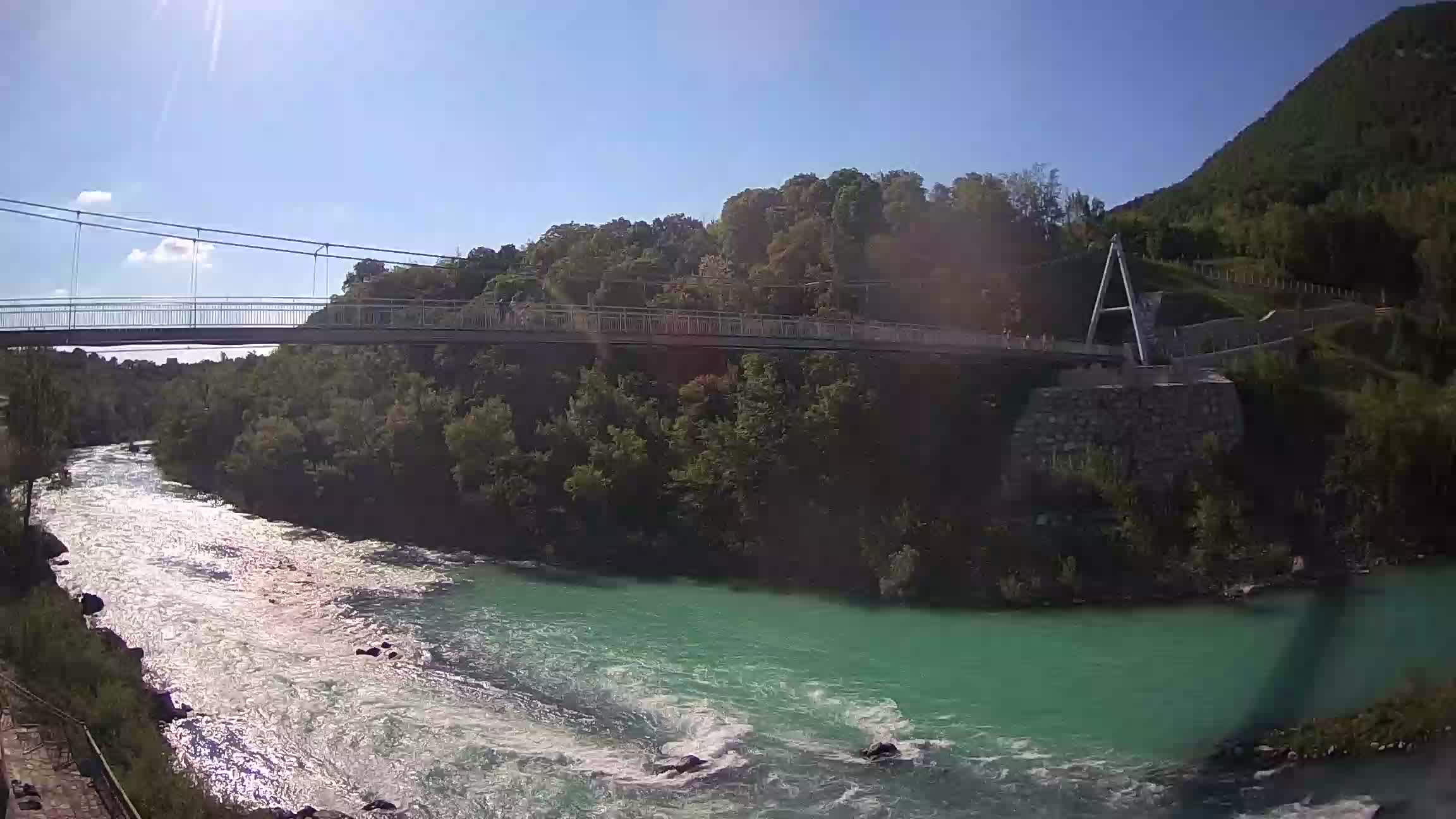 Webcam Soča River – Solkan – bicycle bridge