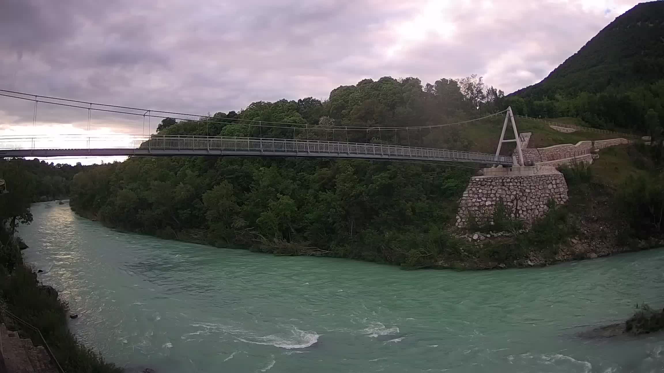 Webcam Soča River – Solkan – bicycle bridge