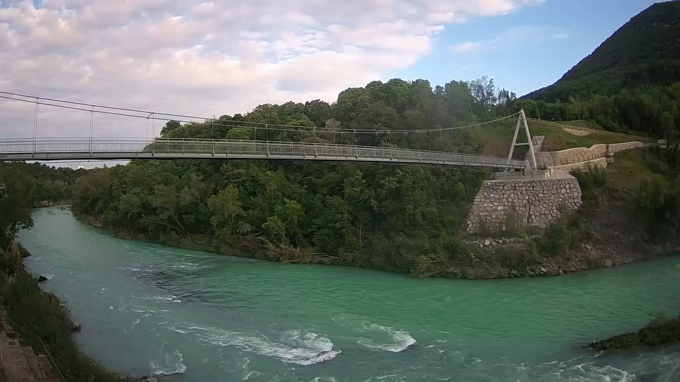 Webcam Soča River – Solkan – bicycle bridge