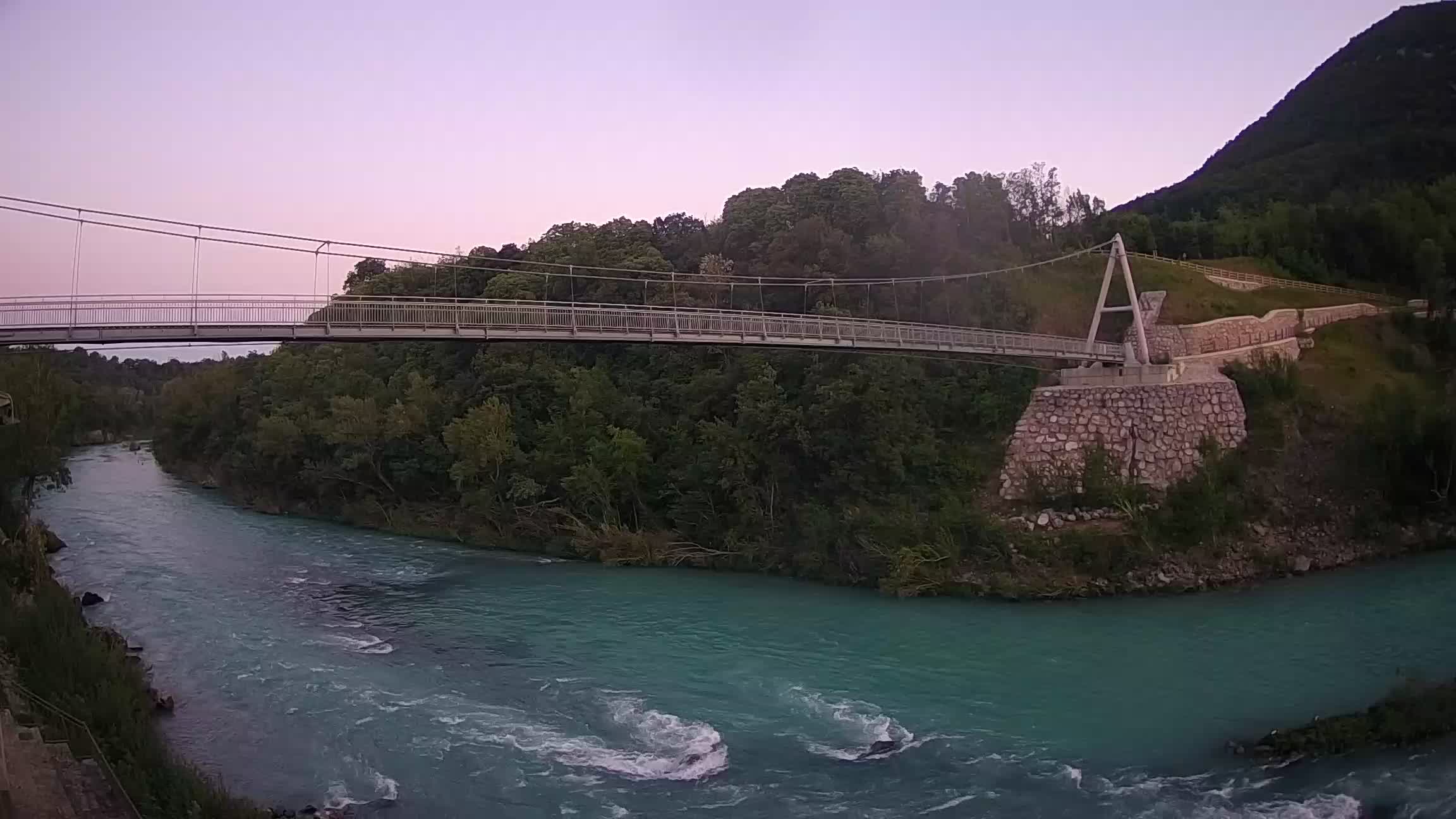 Webcam Soča River – Solkan – bicycle bridge