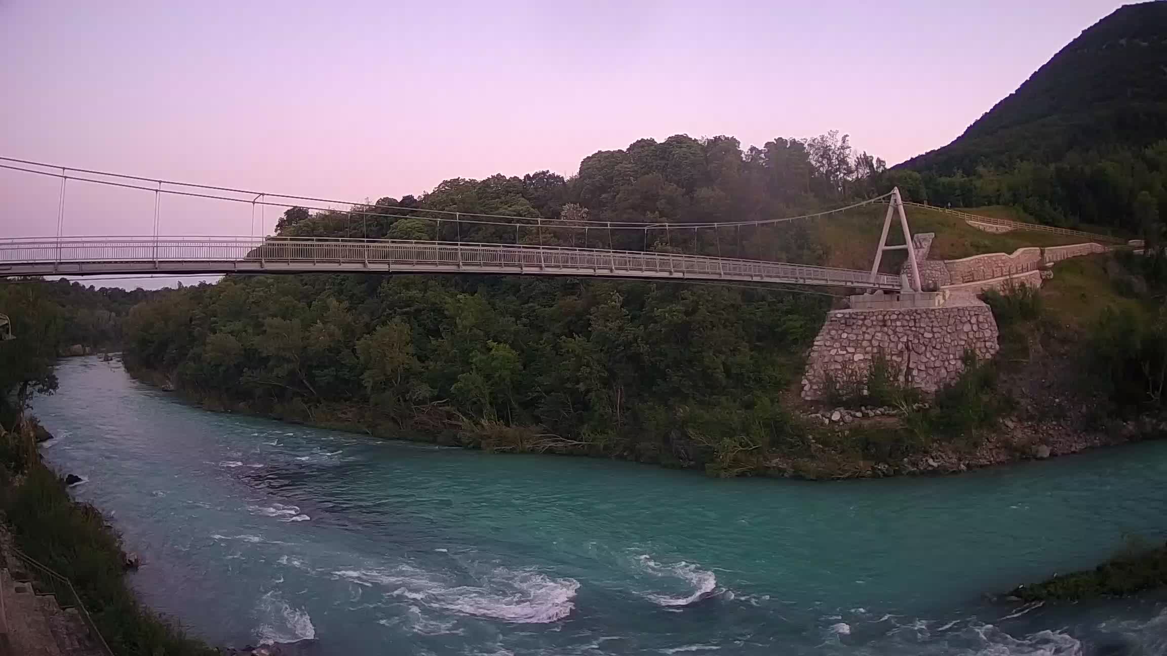 Webcam Soča River – Solkan – bicycle bridge