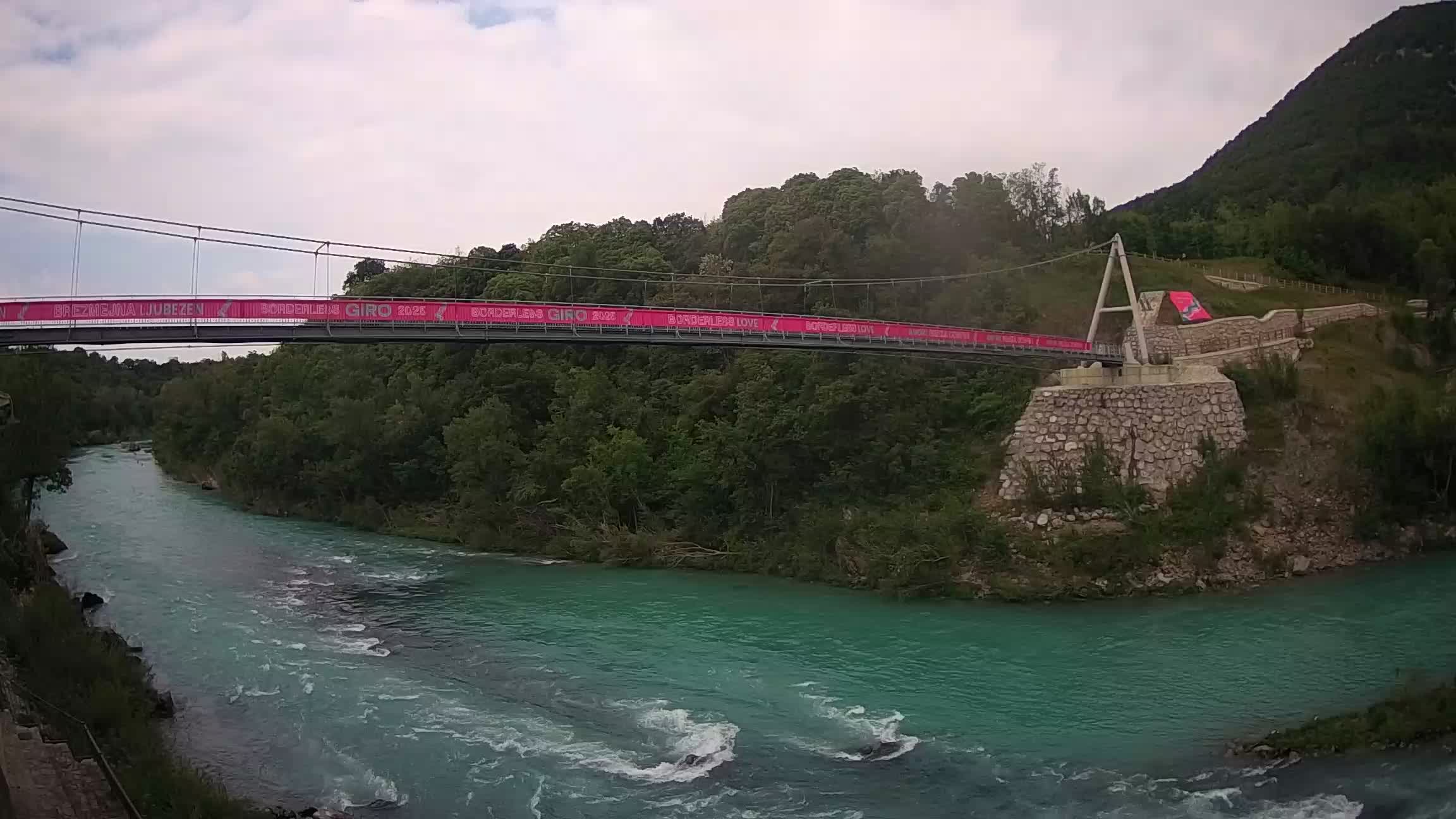 Brv čez reko Sočo – Solkan Spletna kamera
