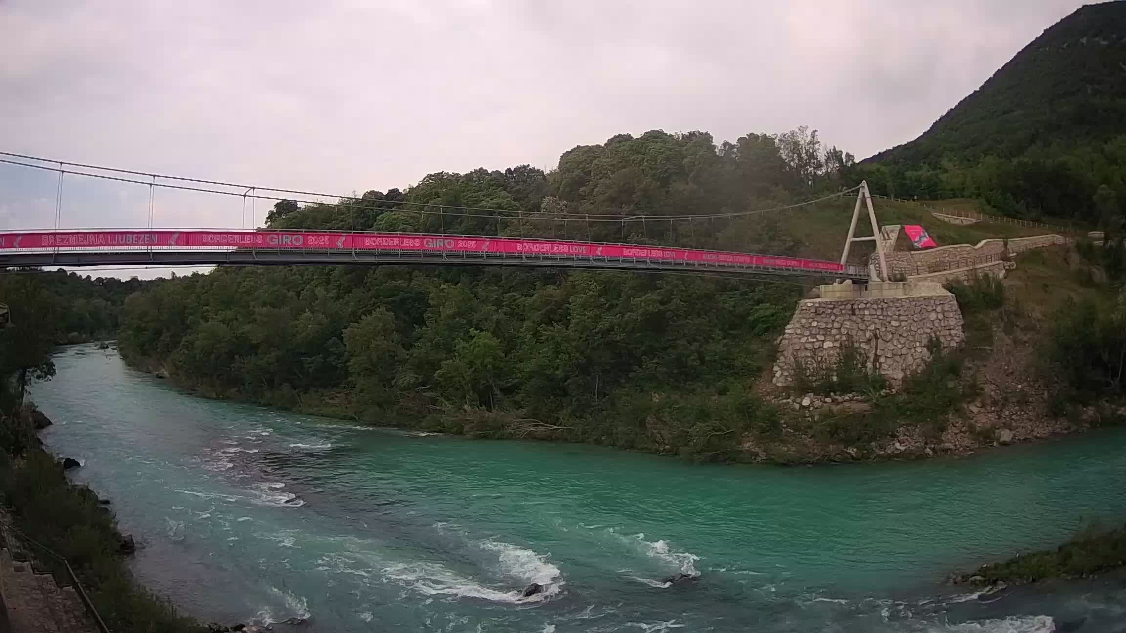 Webcam Soča River – Solkan – bicycle bridge