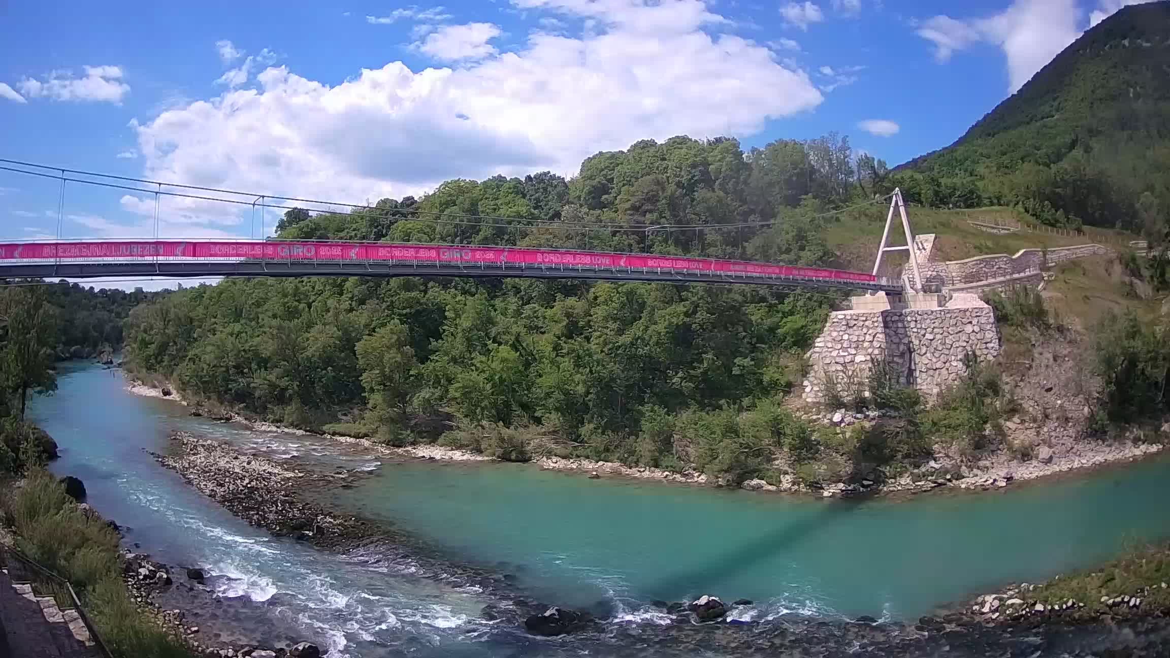 Webcam Soča River – Solkan – bicycle bridge