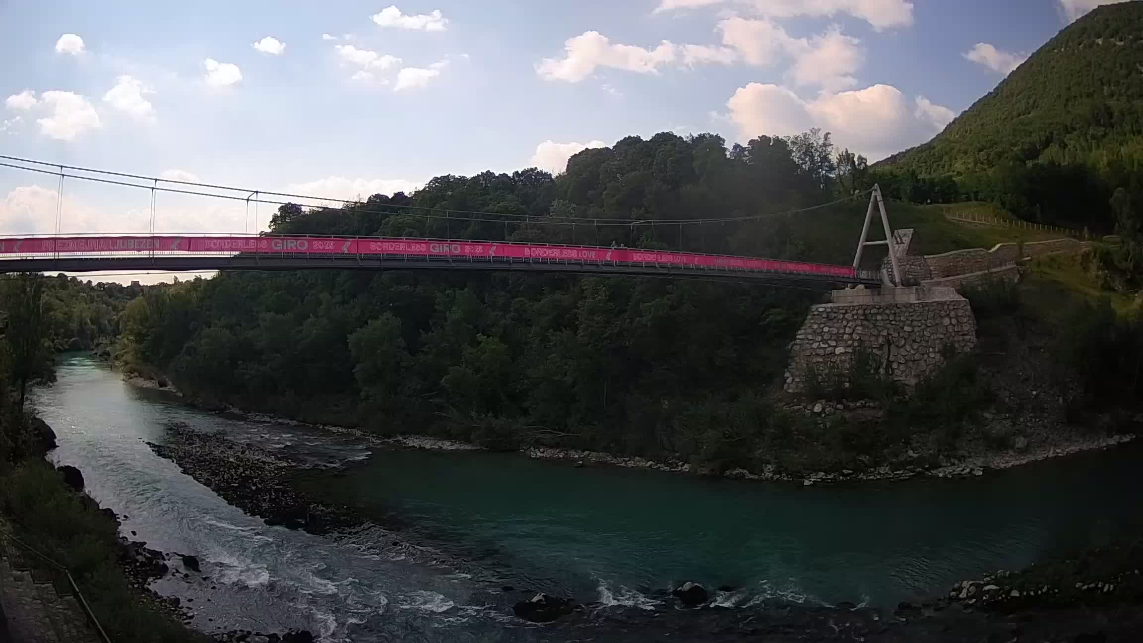 Brv čez reko Sočo – Solkan Spletna kamera
