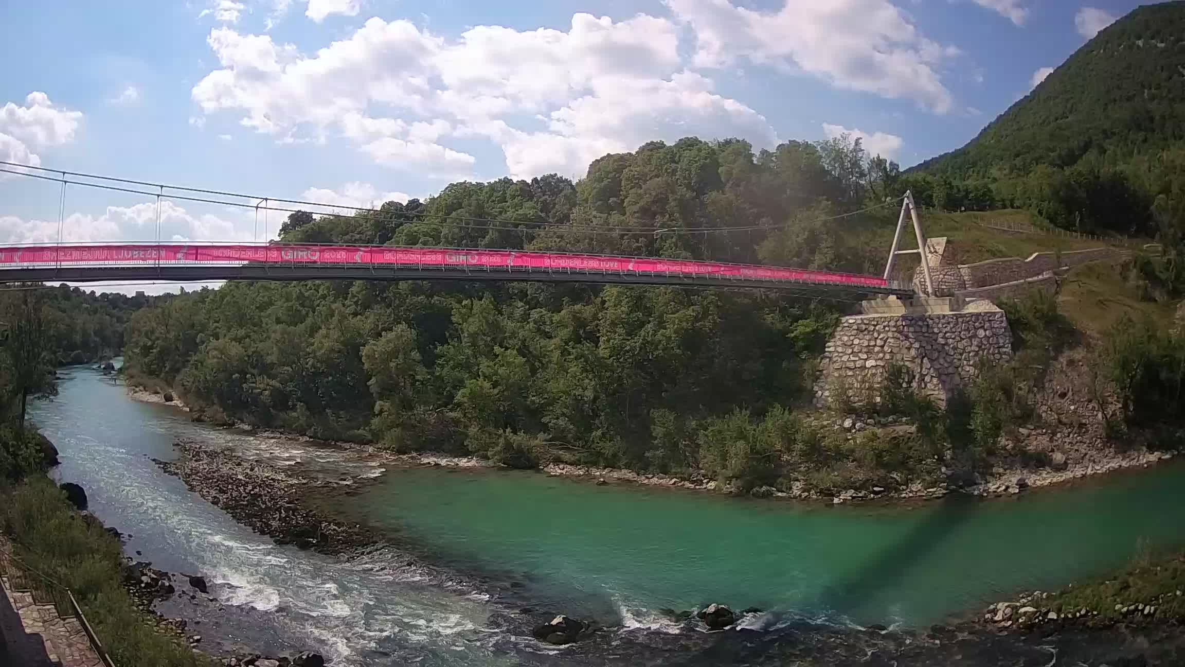Webcam Soča River – Solkan – bicycle bridge