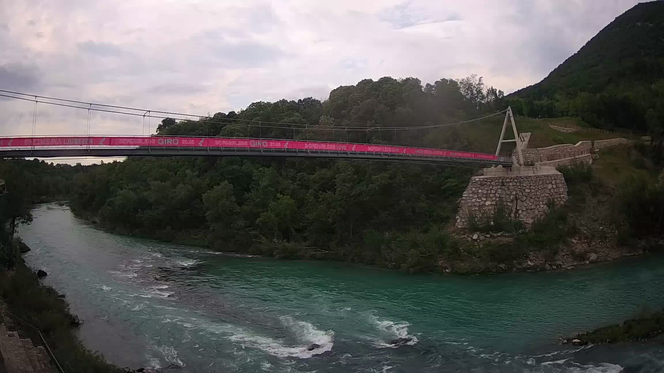 Webcam Soča River – Solkan – bicycle bridge