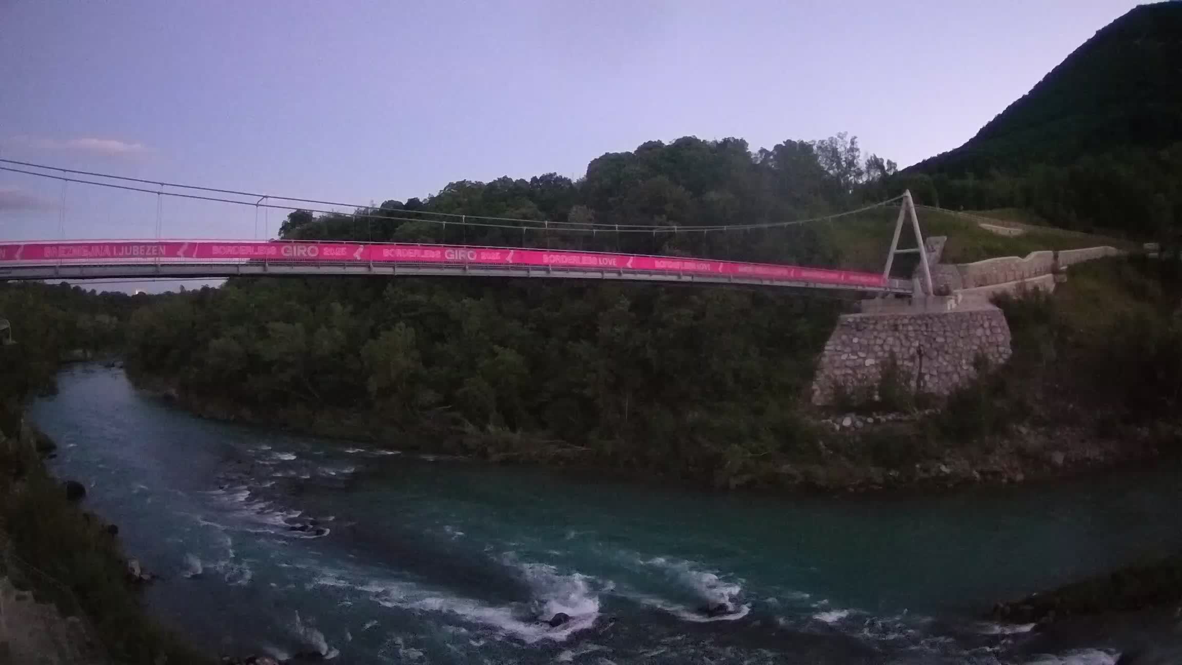 Brv čez reko Sočo – Solkan Spletna kamera