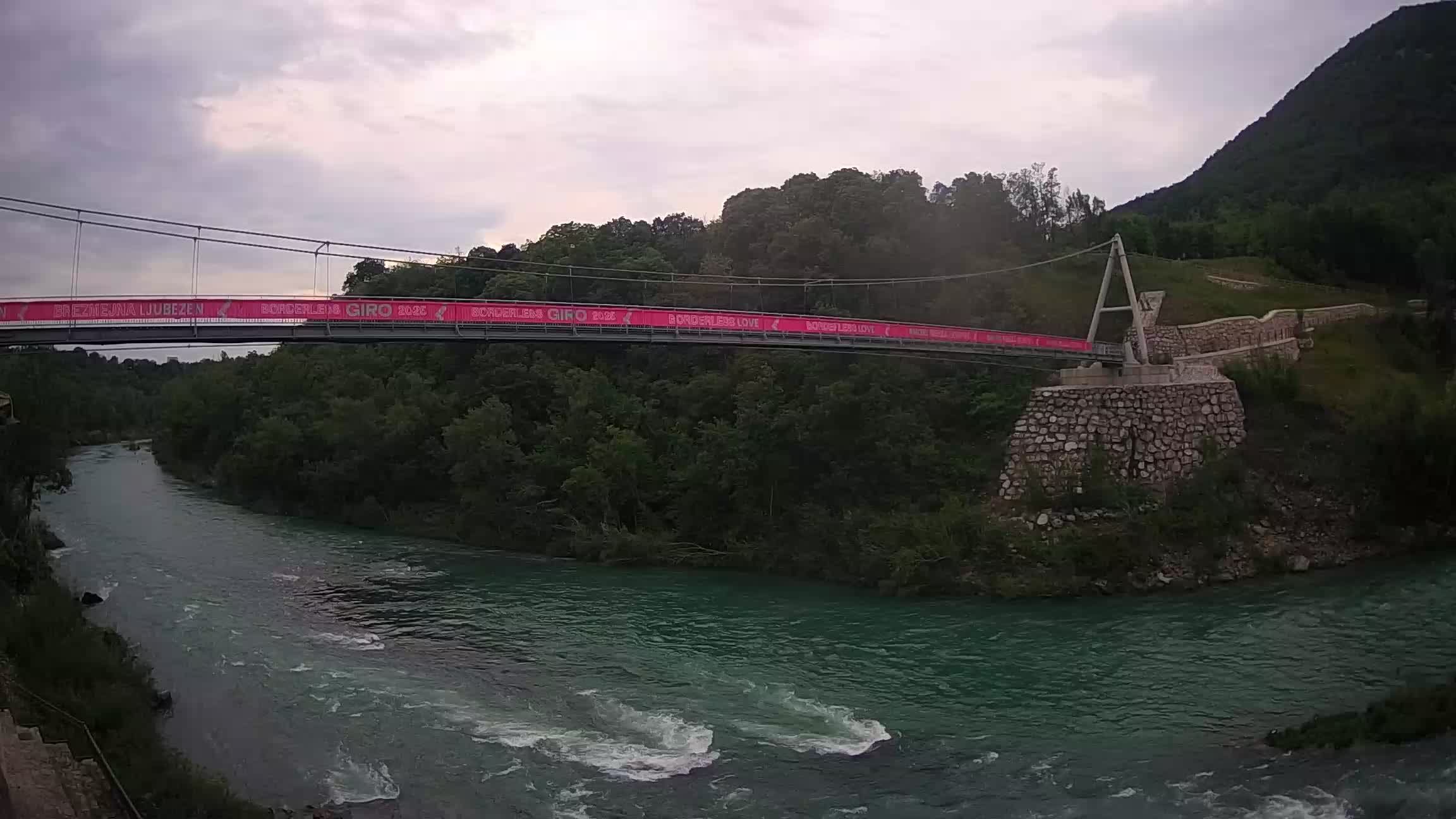 Webcam Soča River – Solkan – bicycle bridge