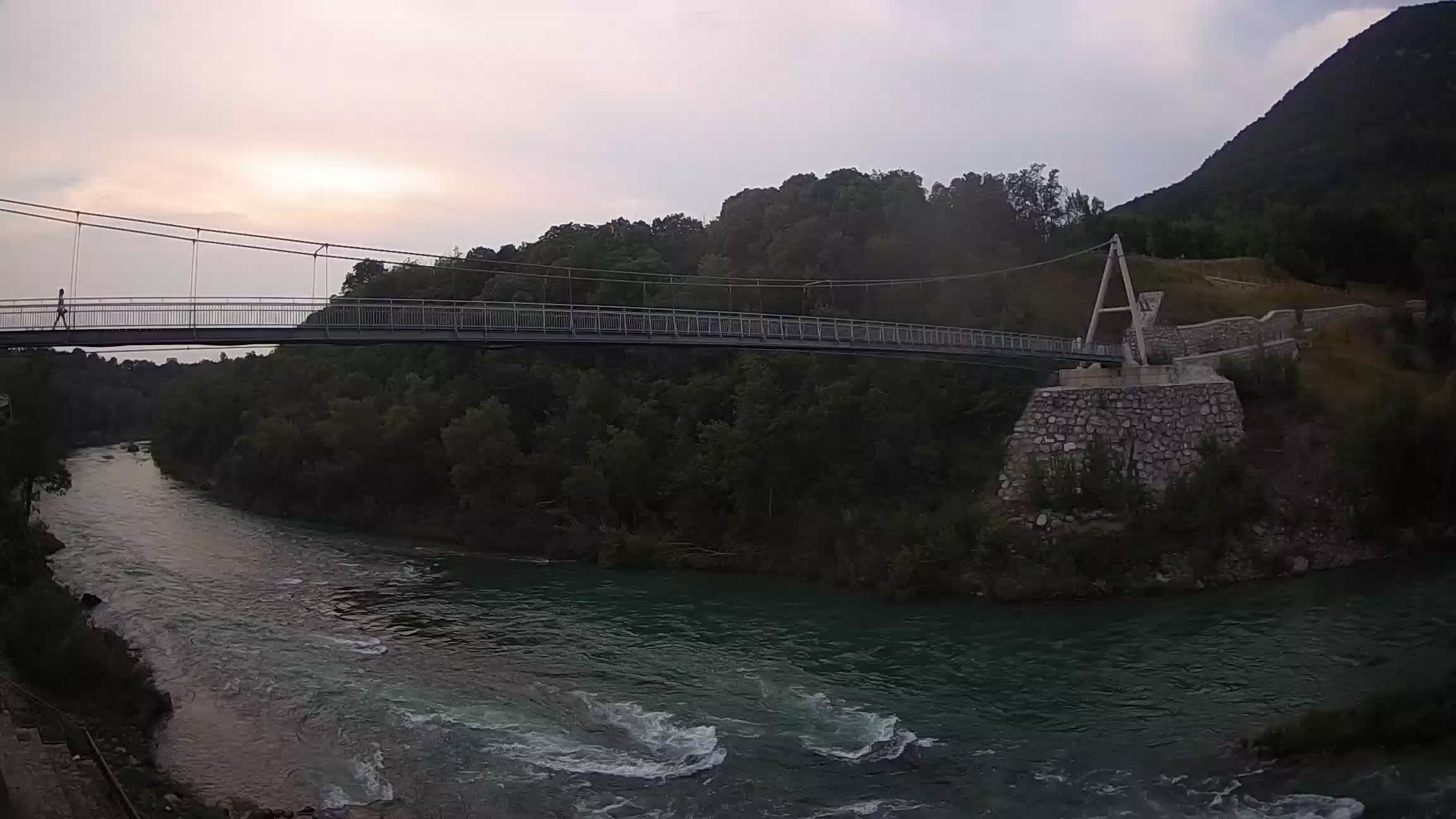 Webcam Soča River – Solkan – bicycle bridge