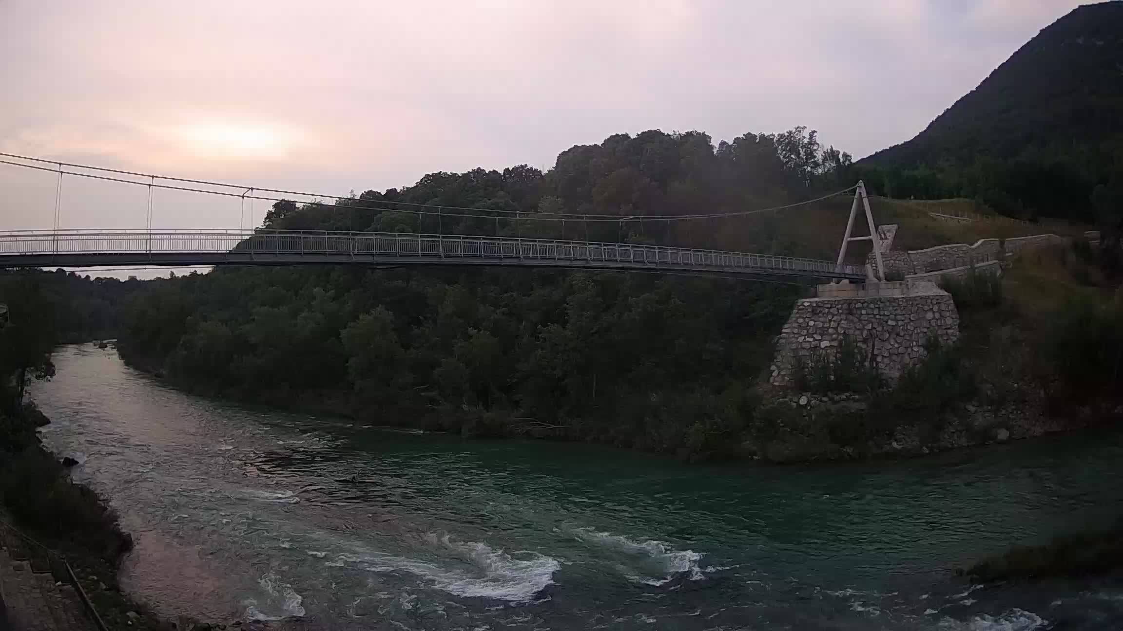 Webcam Soča River – Solkan – bicycle bridge