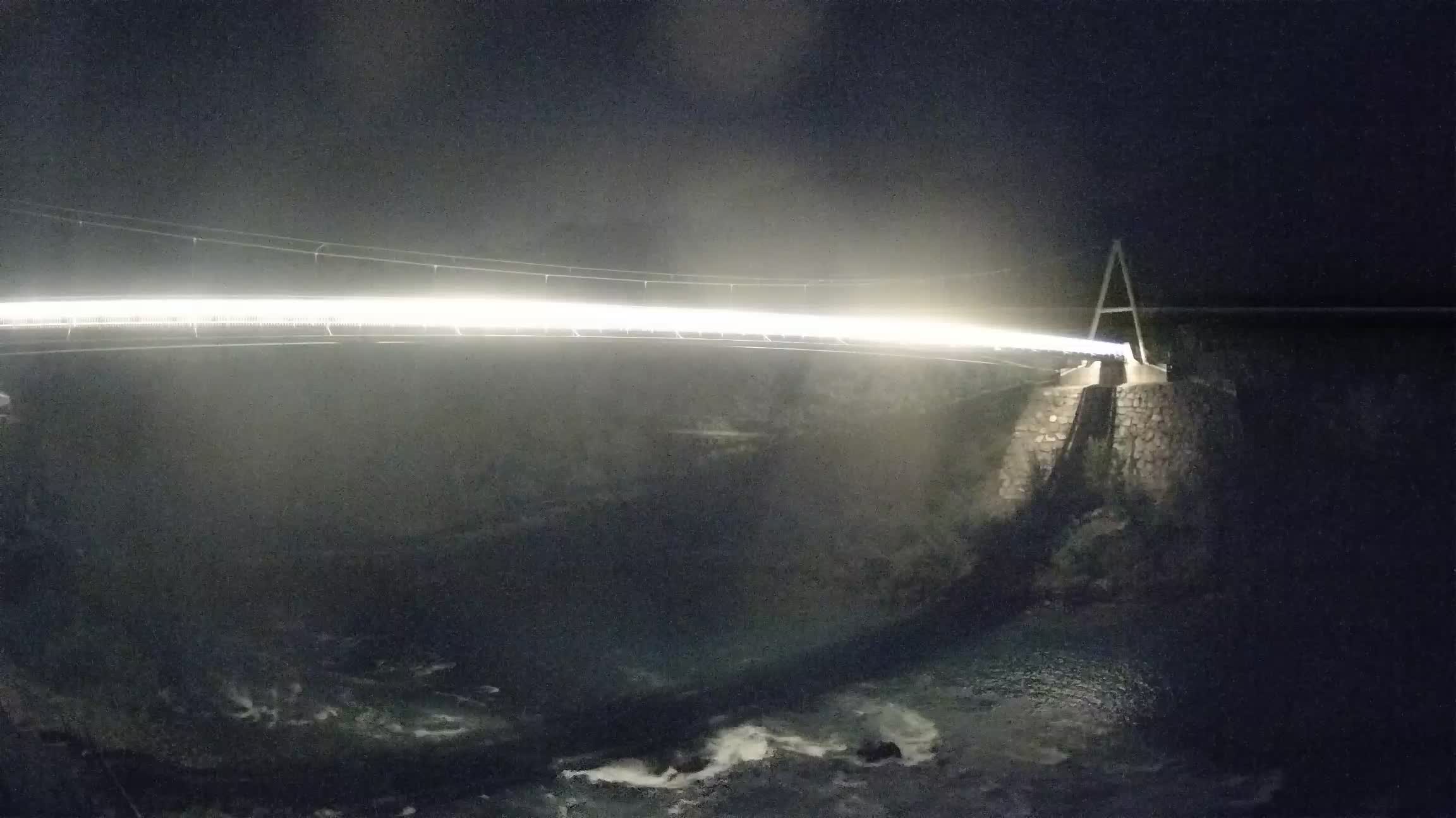 Puente peatonal Soča camera en vivo Solkan