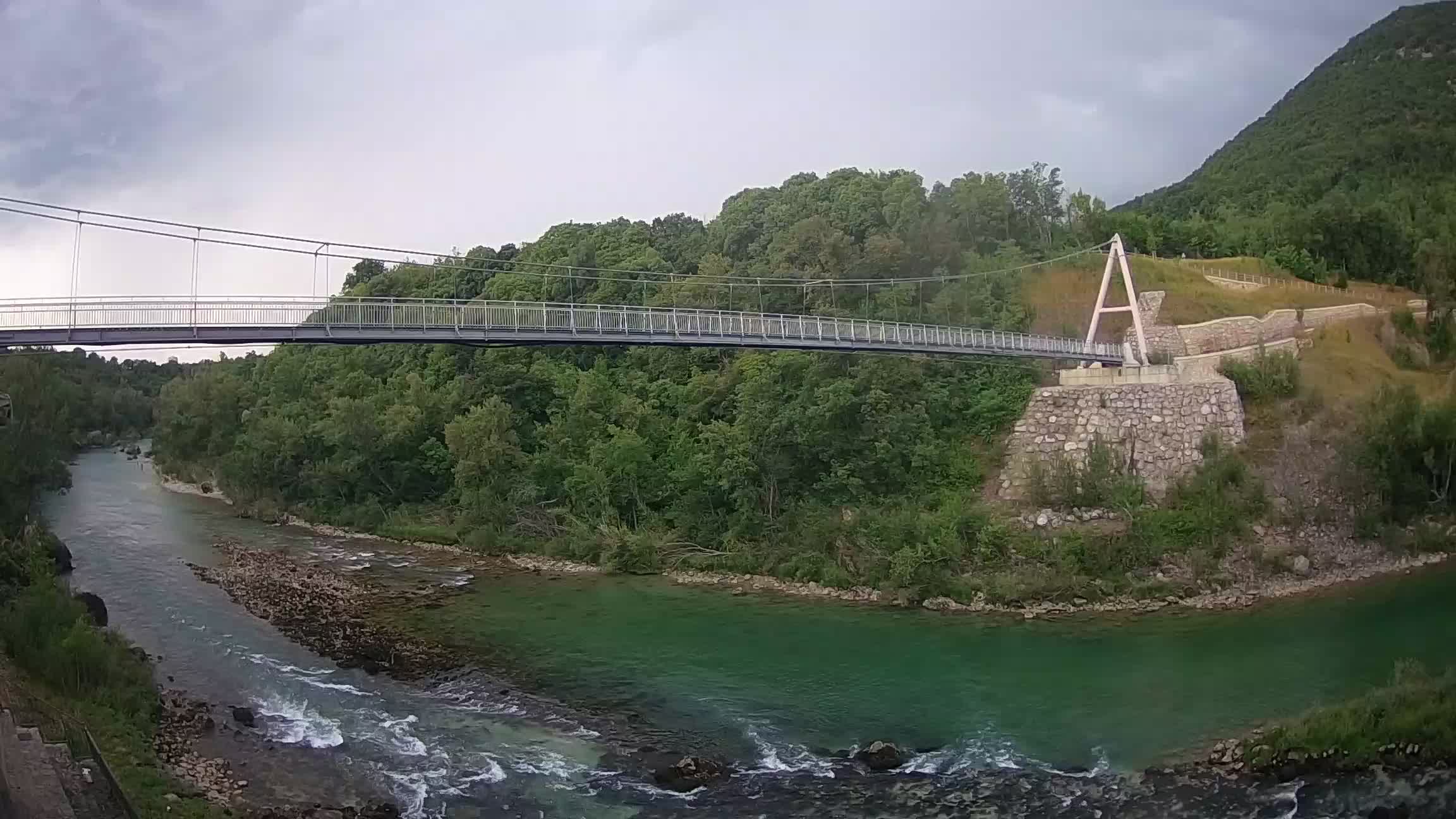 Brv čez reko Sočo – Solkan Spletna kamera