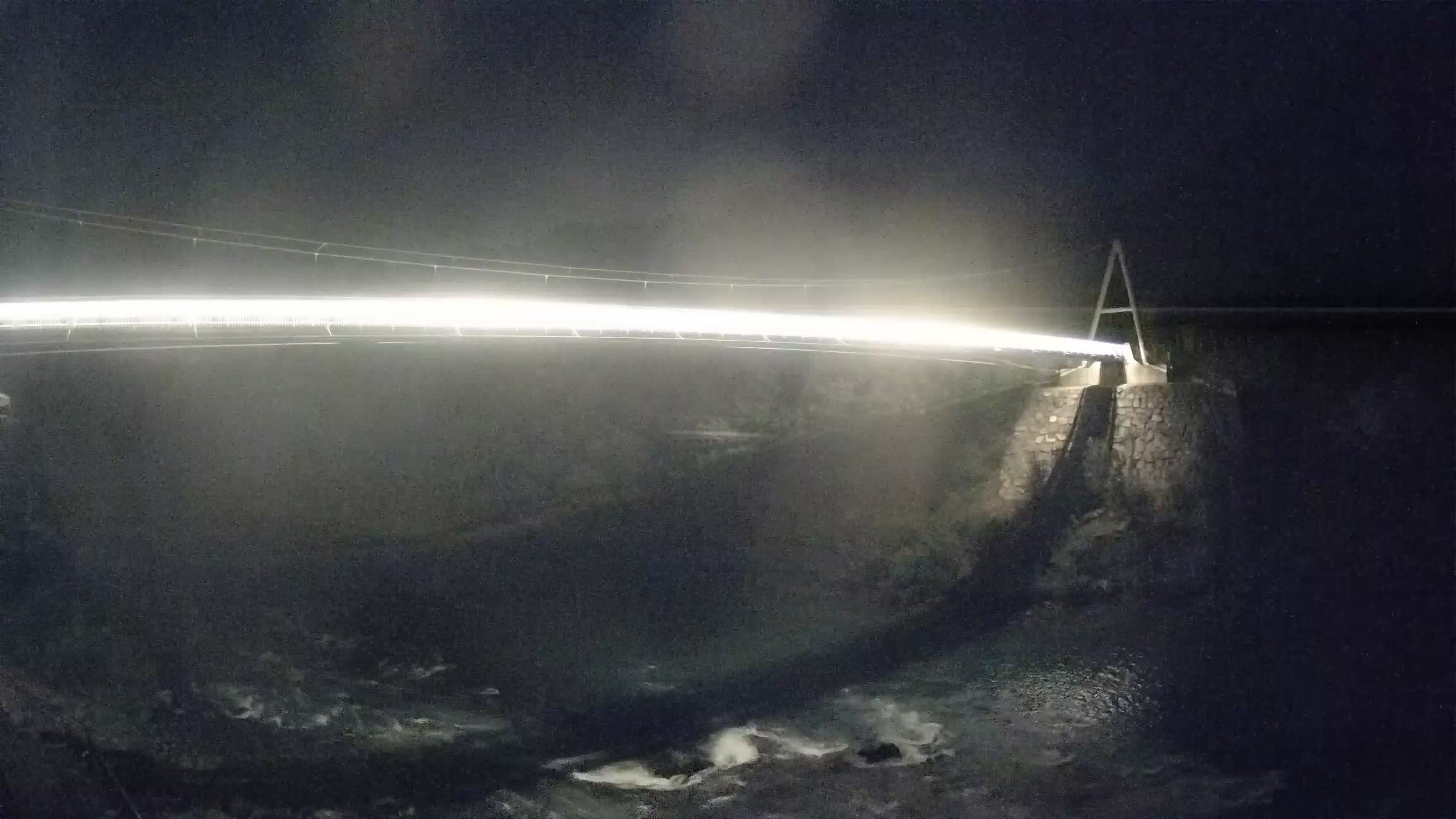 Puente peatonal Soča camera en vivo Solkan