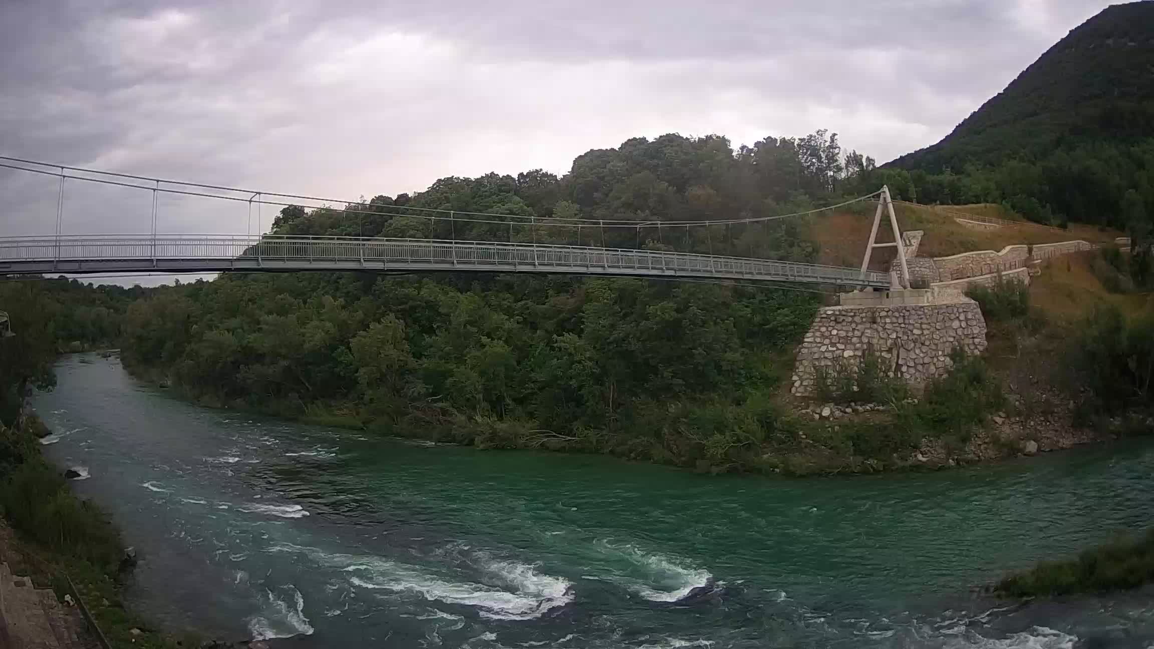 Webcam Soča River – Solkan – bicycle bridge