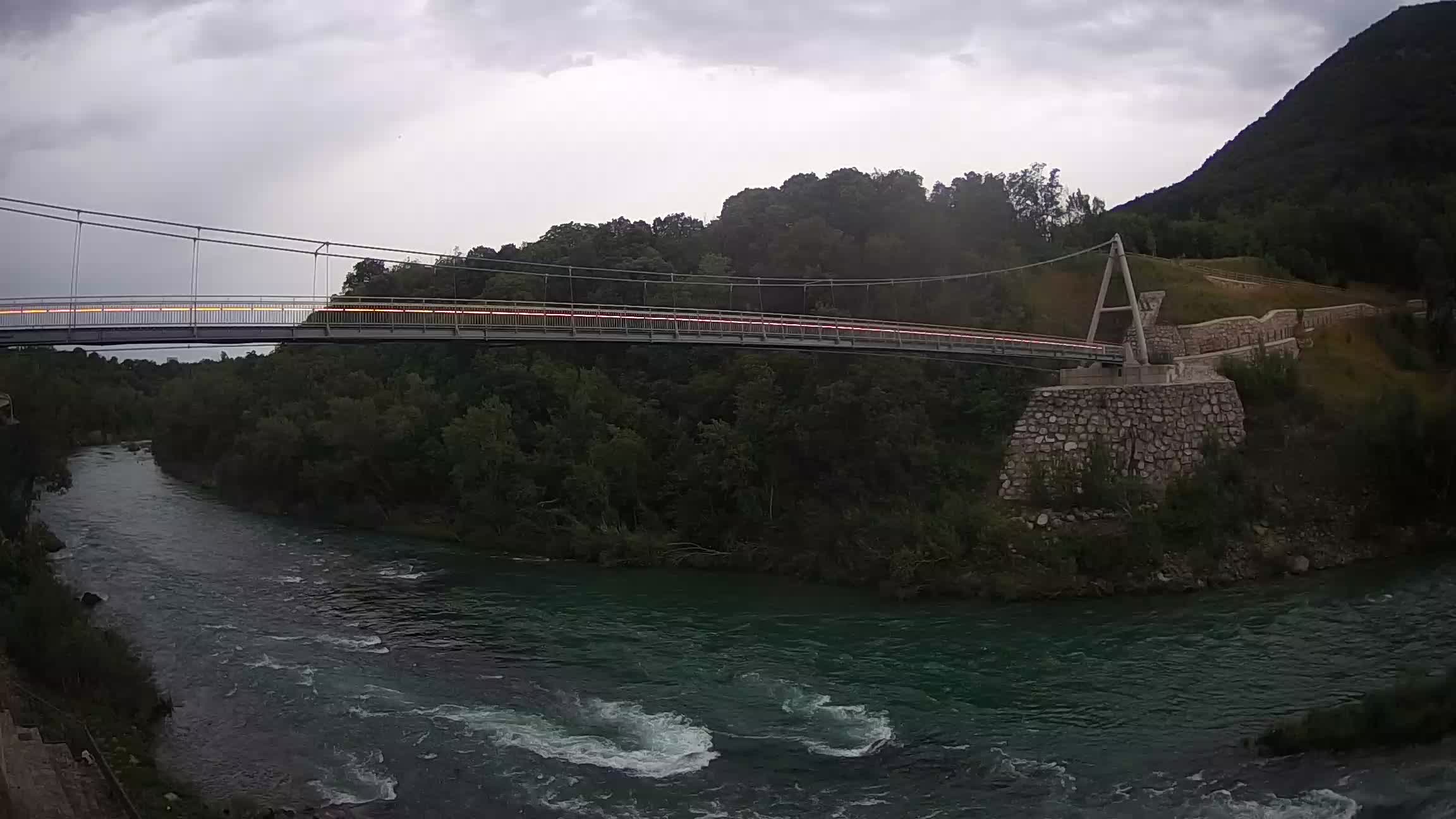 Webcam Soča River – Solkan – bicycle bridge