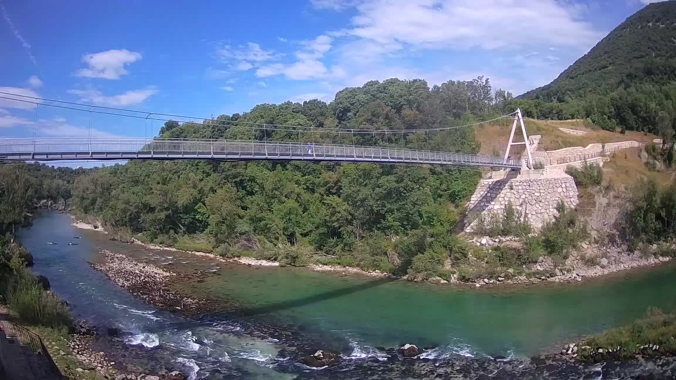 Webcam Soča River – Solkan – bicycle bridge