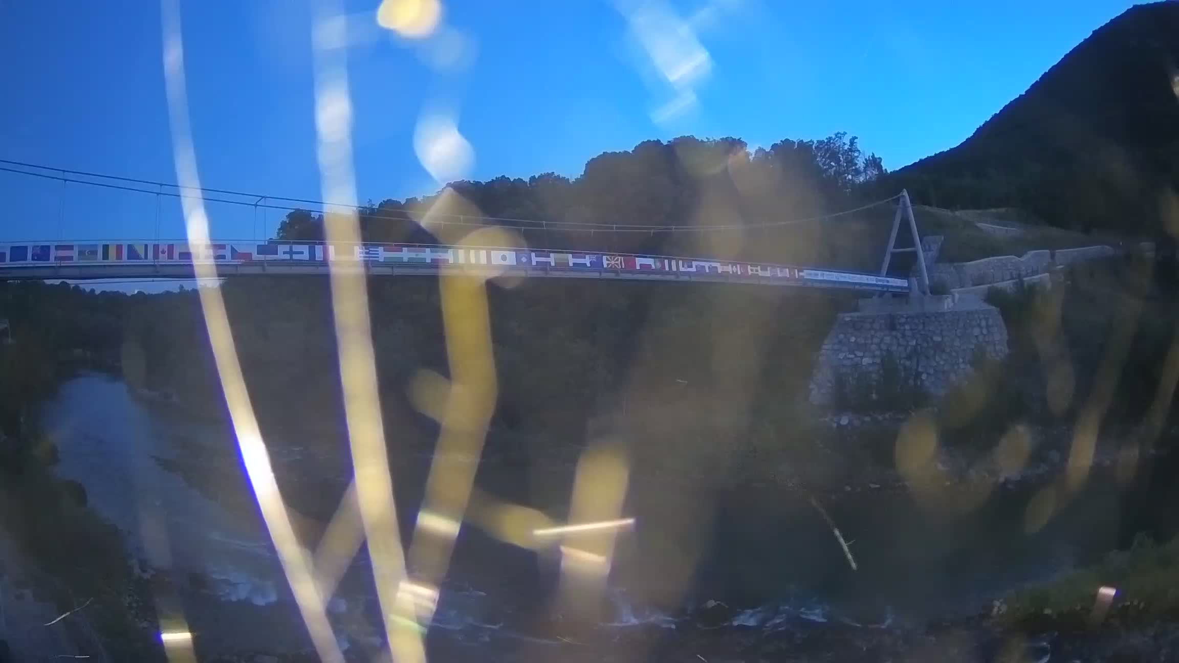 Webcam Soča River – Solkan – bicycle bridge