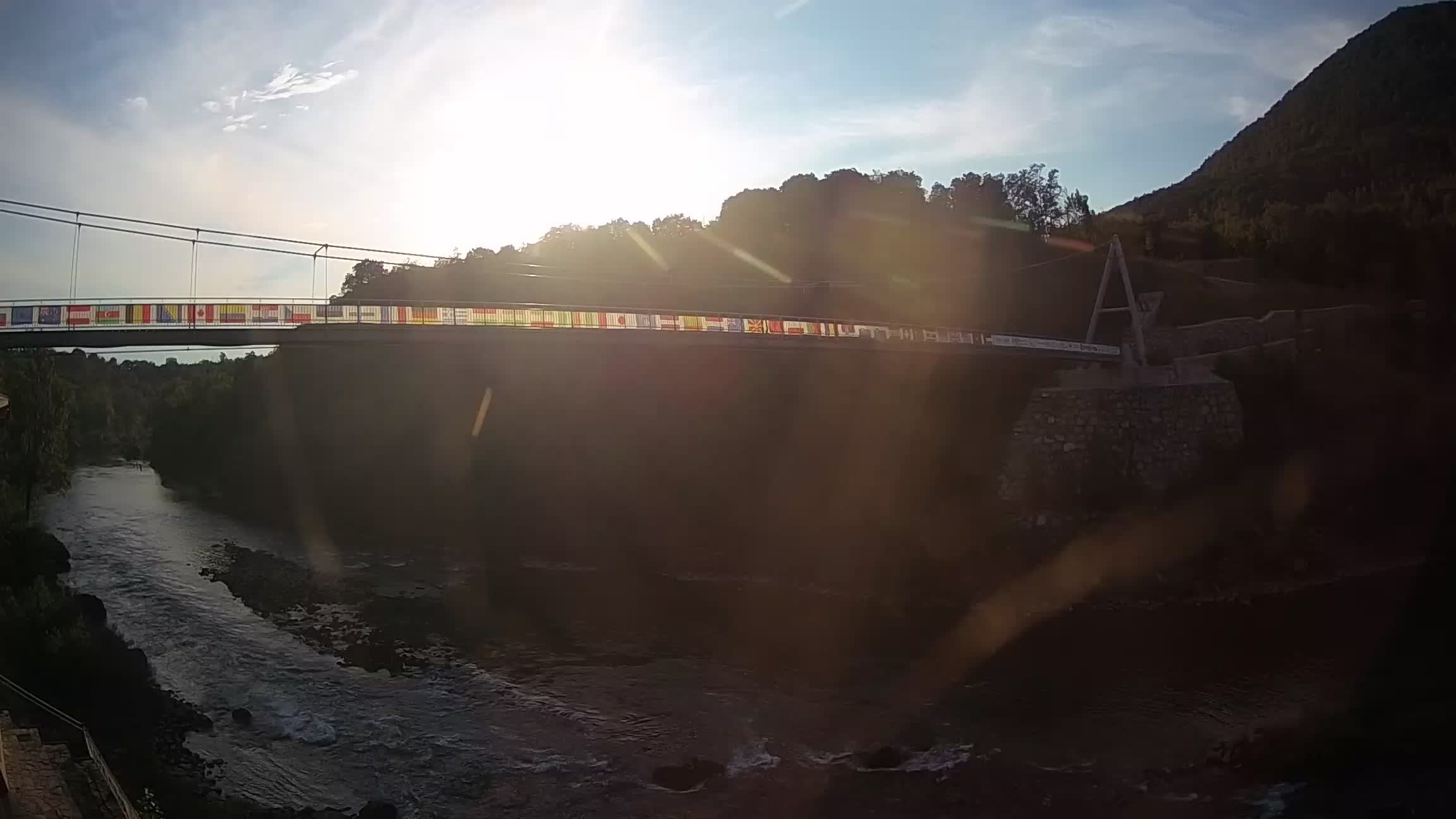 Brv čez reko Sočo – Solkan Spletna kamera