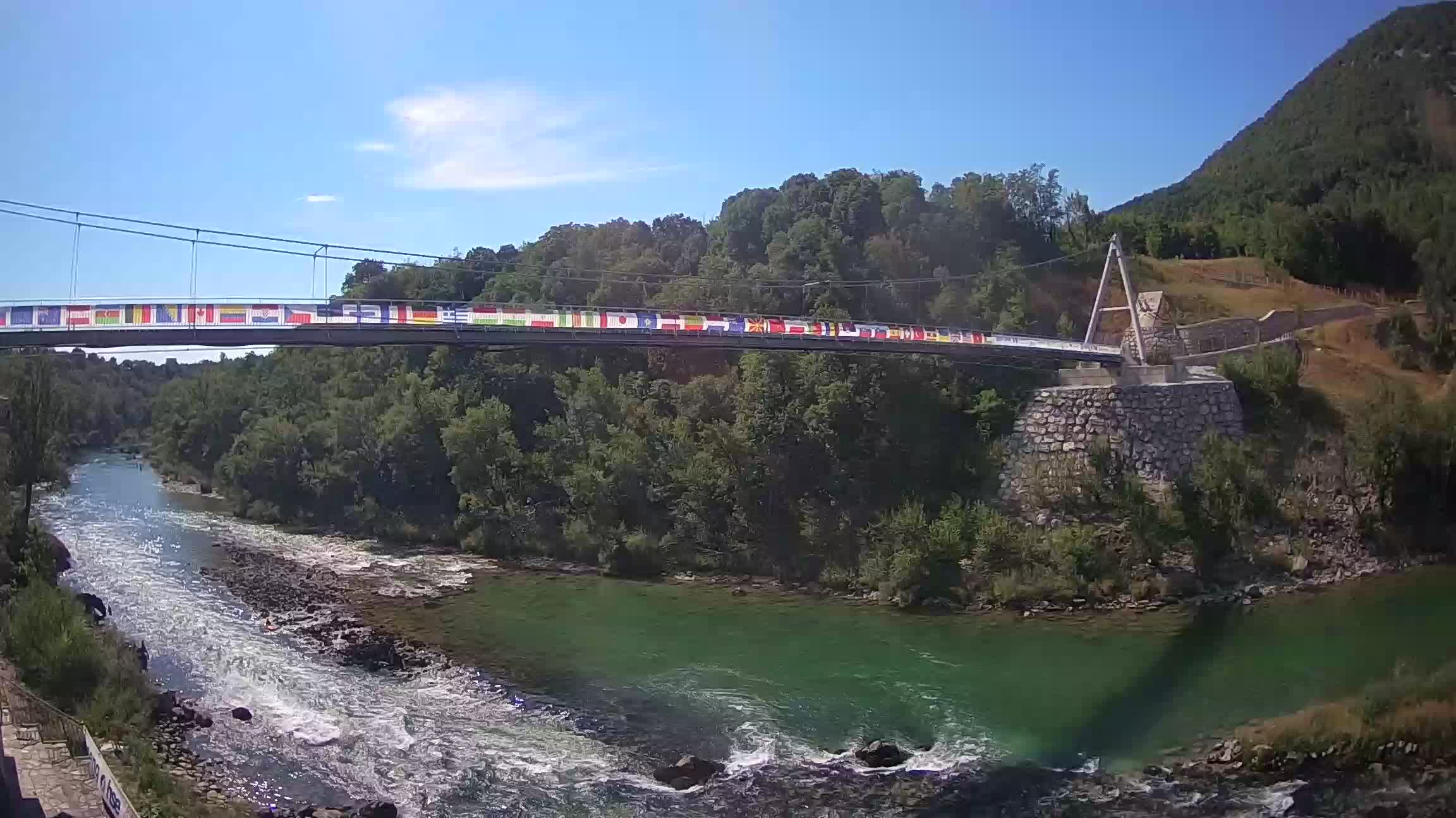 Brv čez reko Sočo – Solkan Spletna kamera