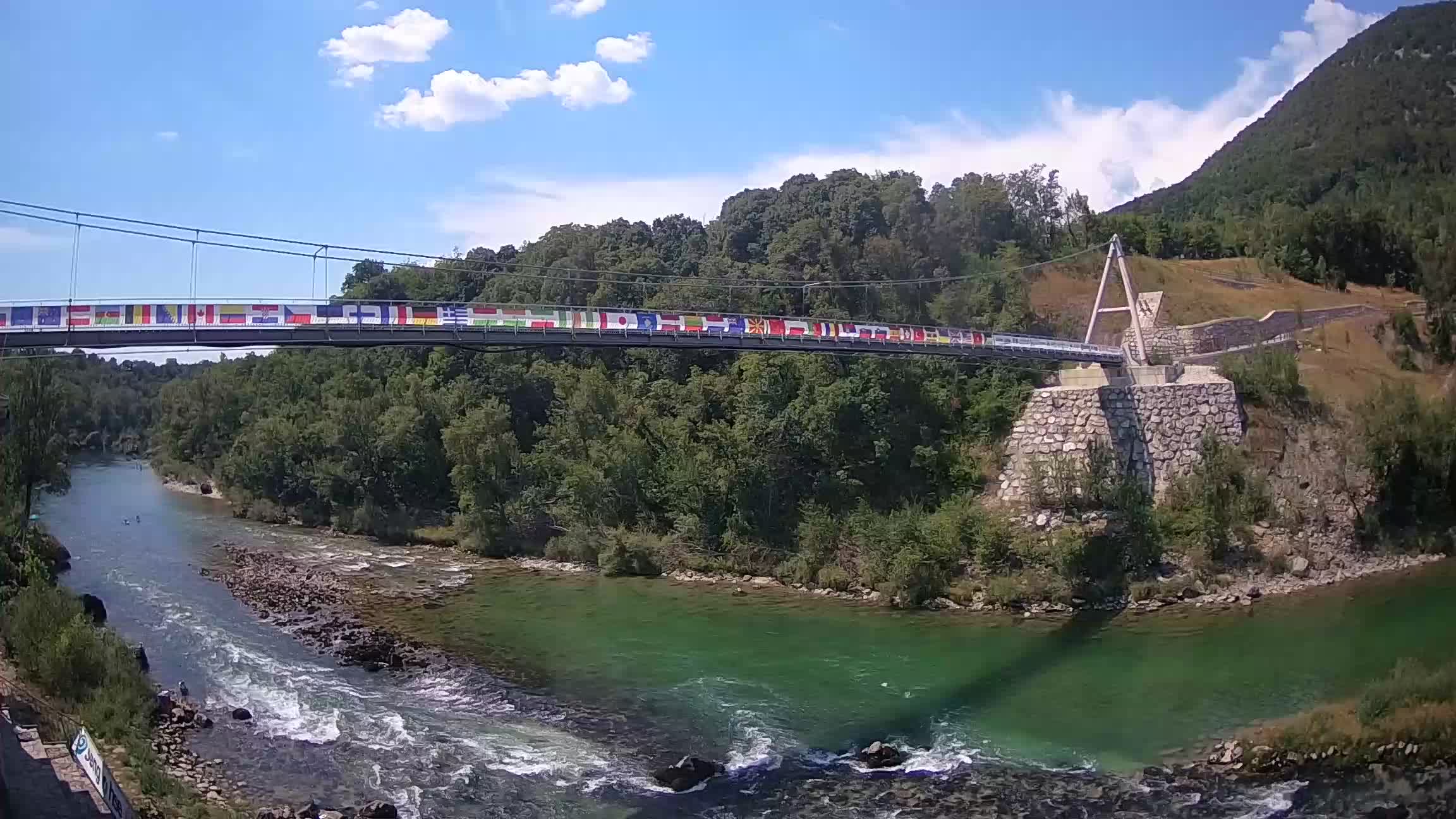 Brv čez reko Sočo – Solkan Spletna kamera