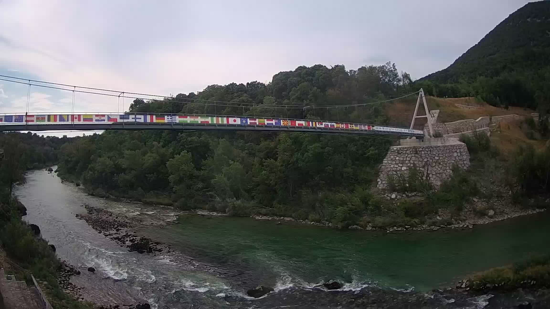 Webcam Soča River – Solkan – bicycle bridge