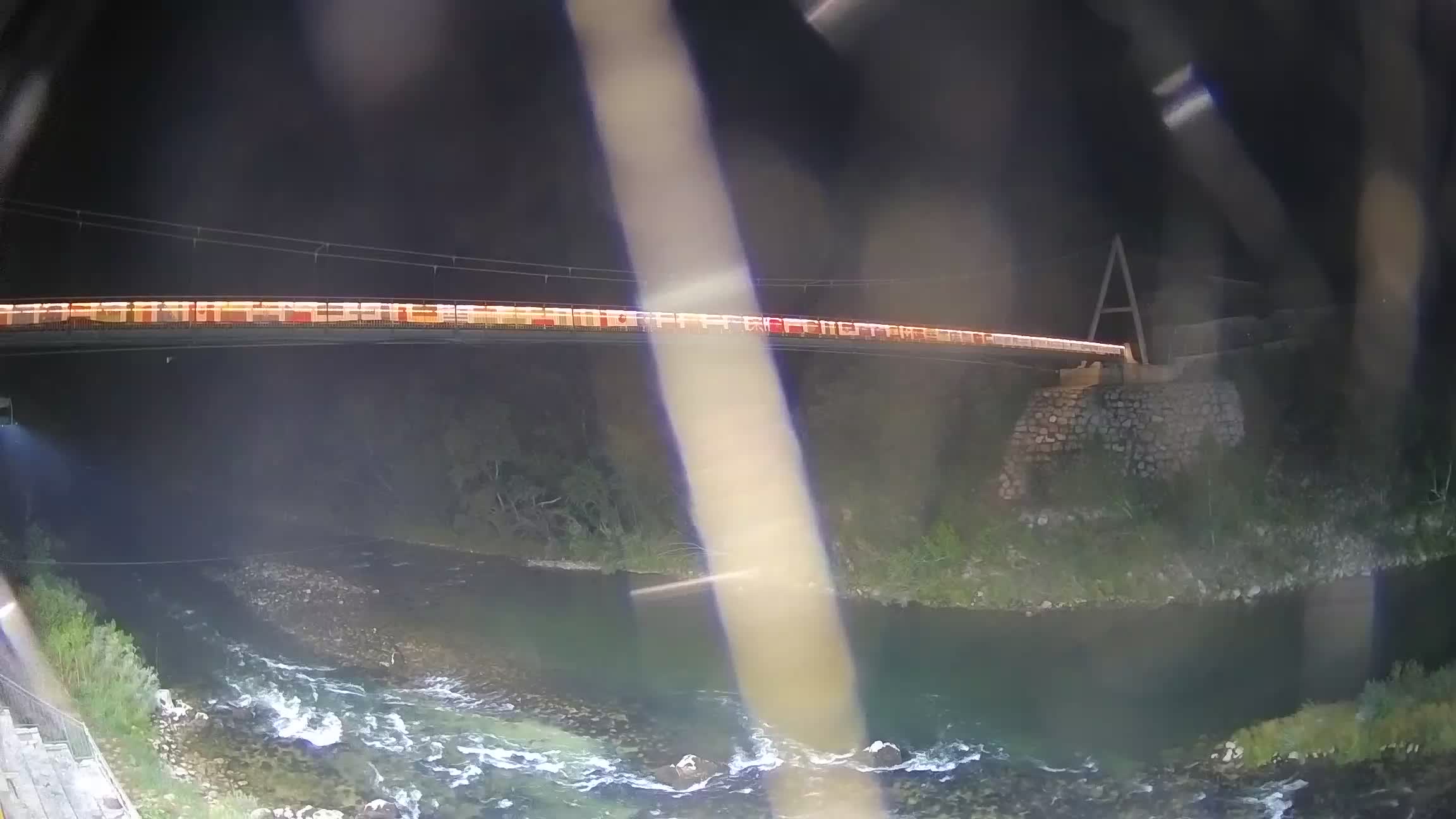 Webcam Soča River – Solkan – bicycle bridge