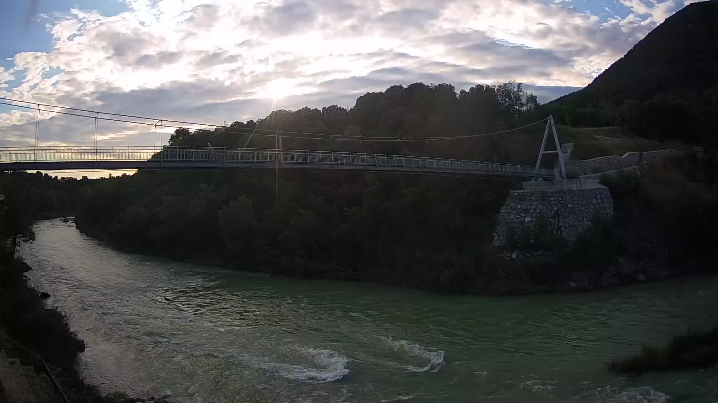 Brv čez reko Sočo – Solkan Spletna kamera