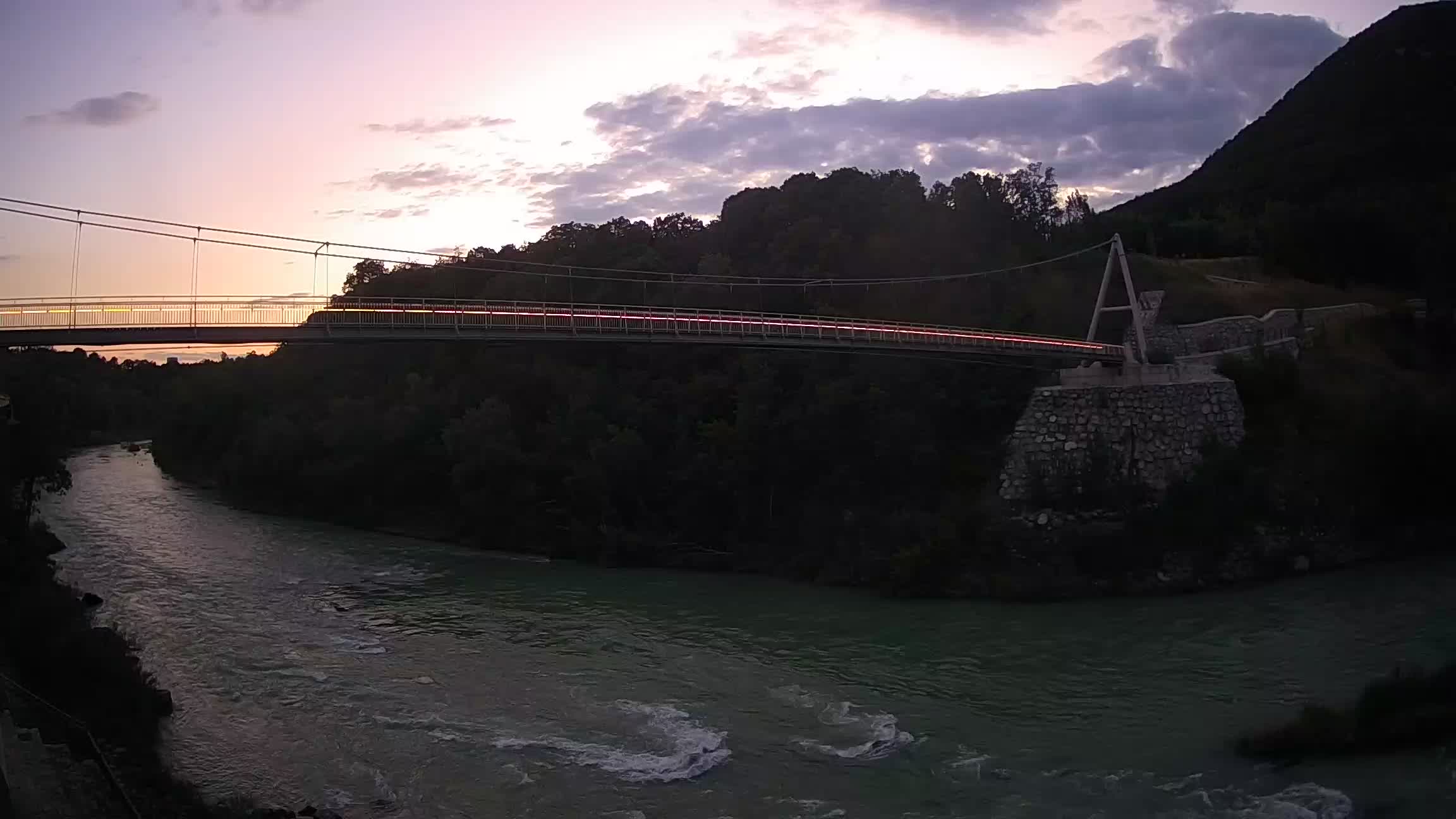 Webcam Soča River – Solkan – bicycle bridge