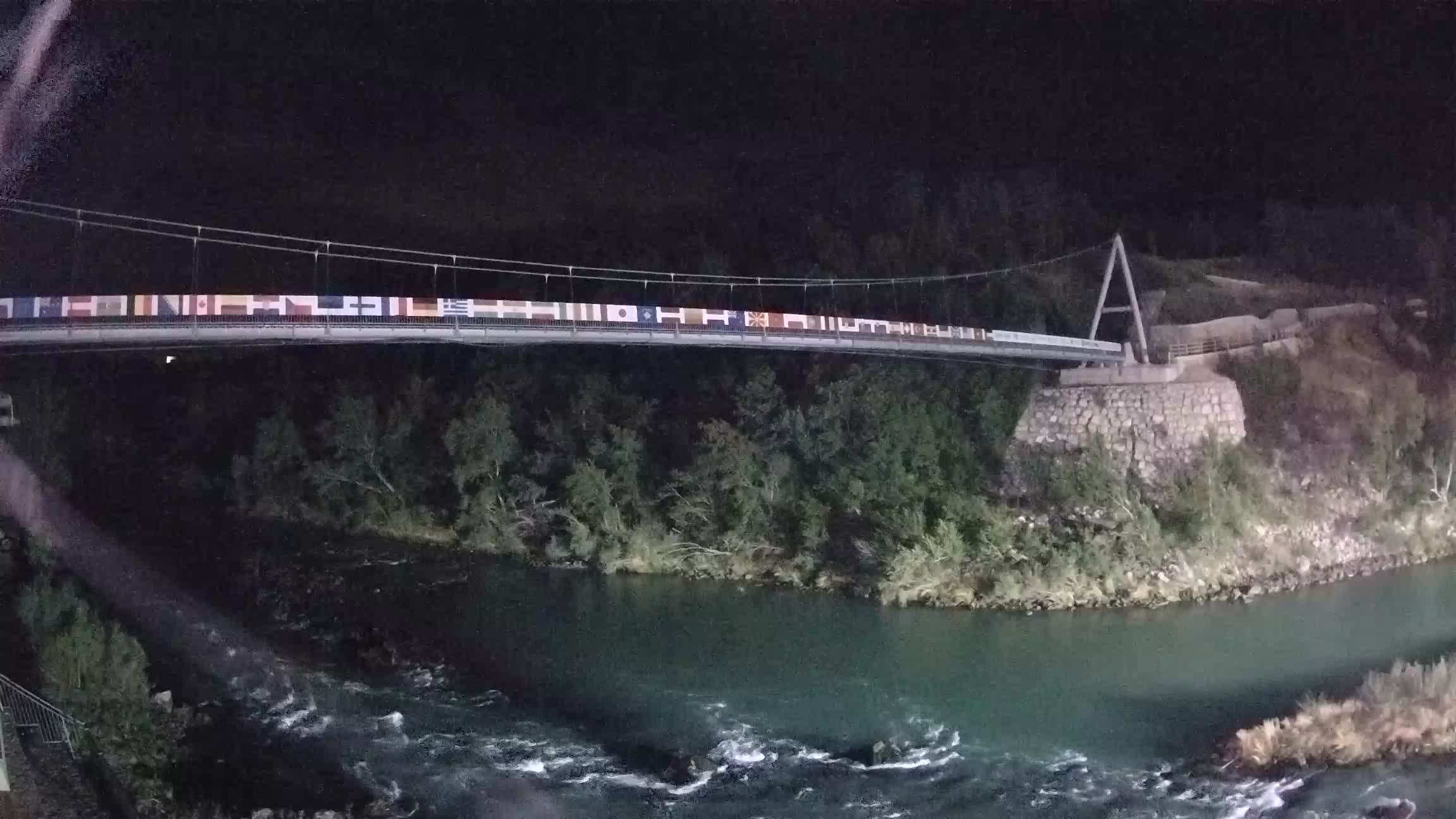 Brv čez reko Sočo – Solkan Spletna kamera