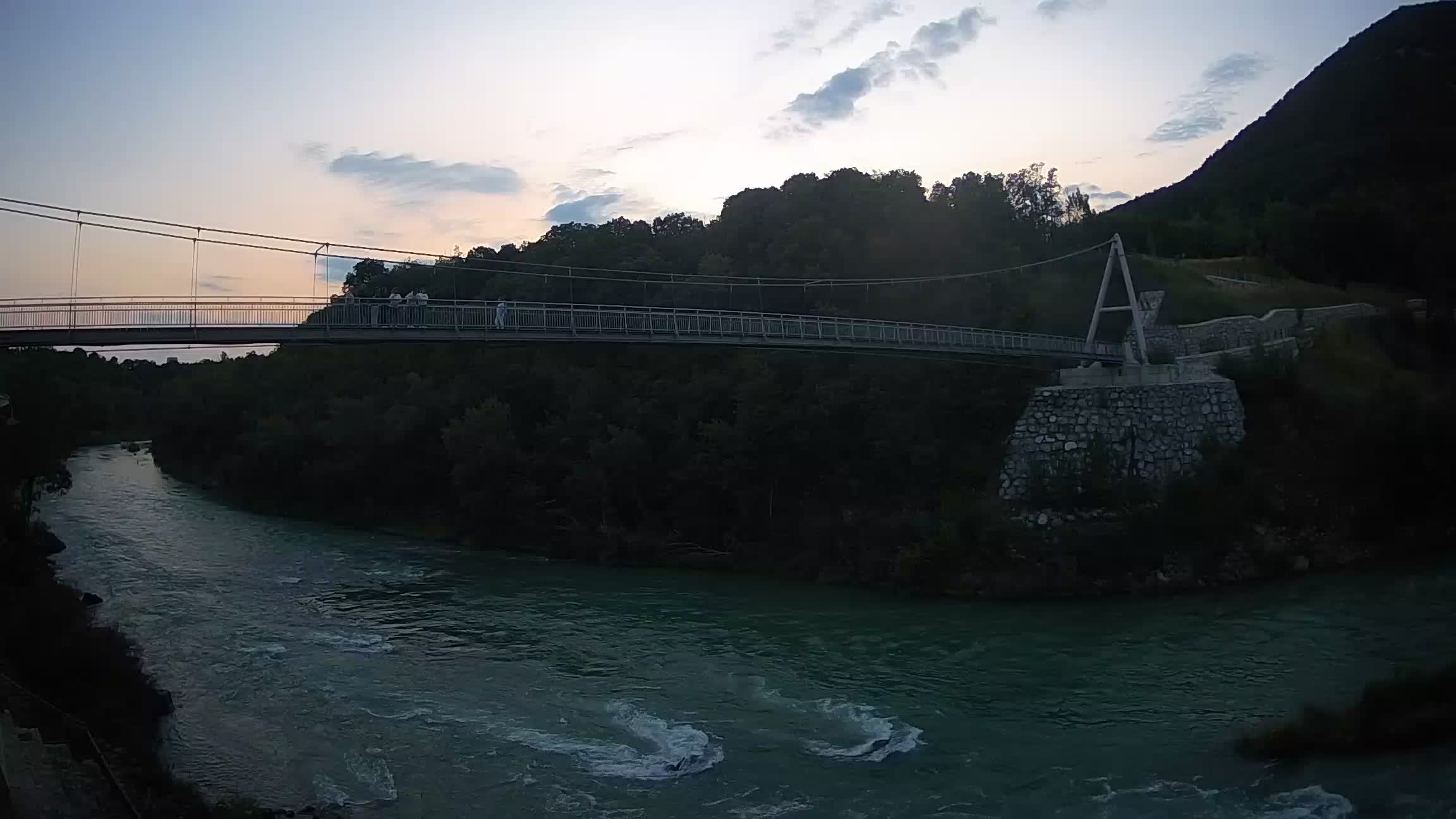 Webcam Soča River – Solkan – bicycle bridge