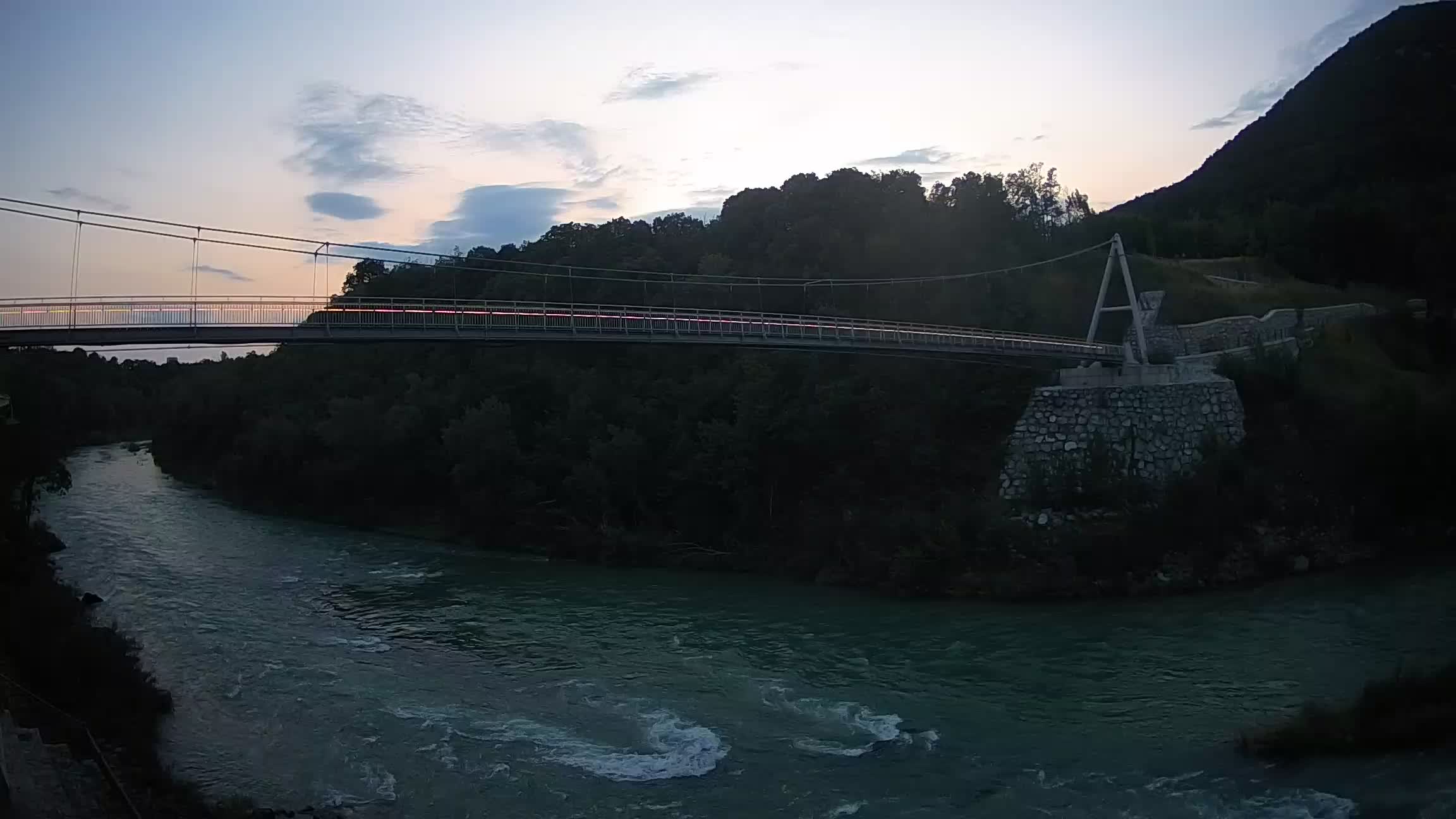 Brv čez reko Sočo – Solkan Spletna kamera