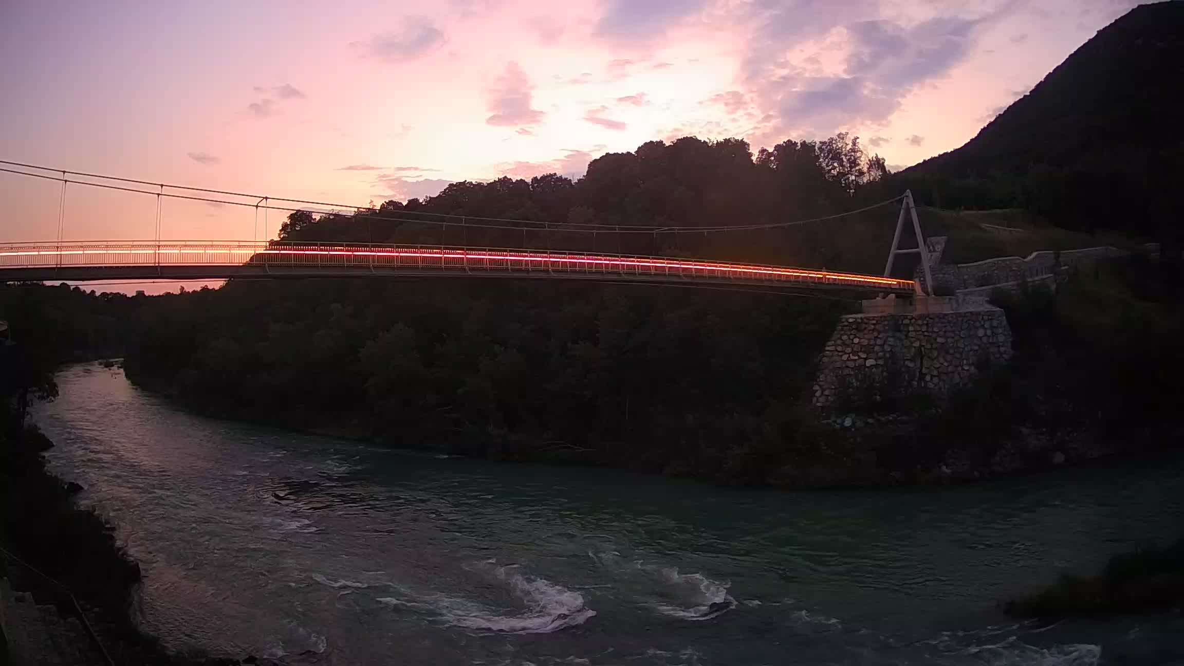 Brv čez reko Sočo – Solkan Spletna kamera