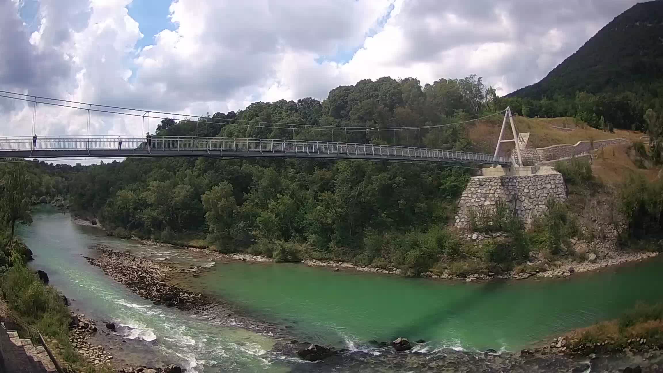 Brv čez reko Sočo – Solkan Spletna kamera