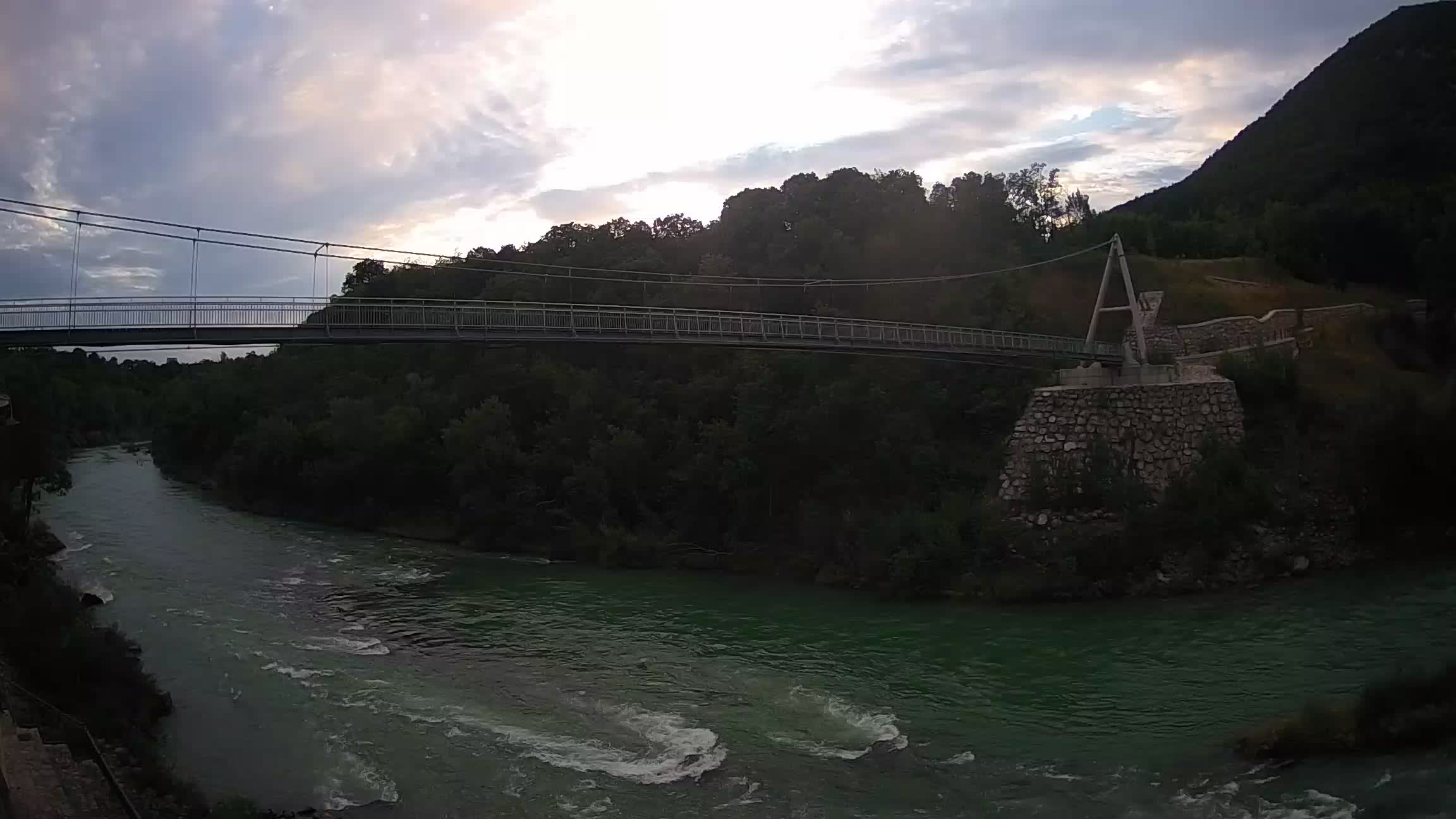 Webcam Soča River – Solkan – bicycle bridge