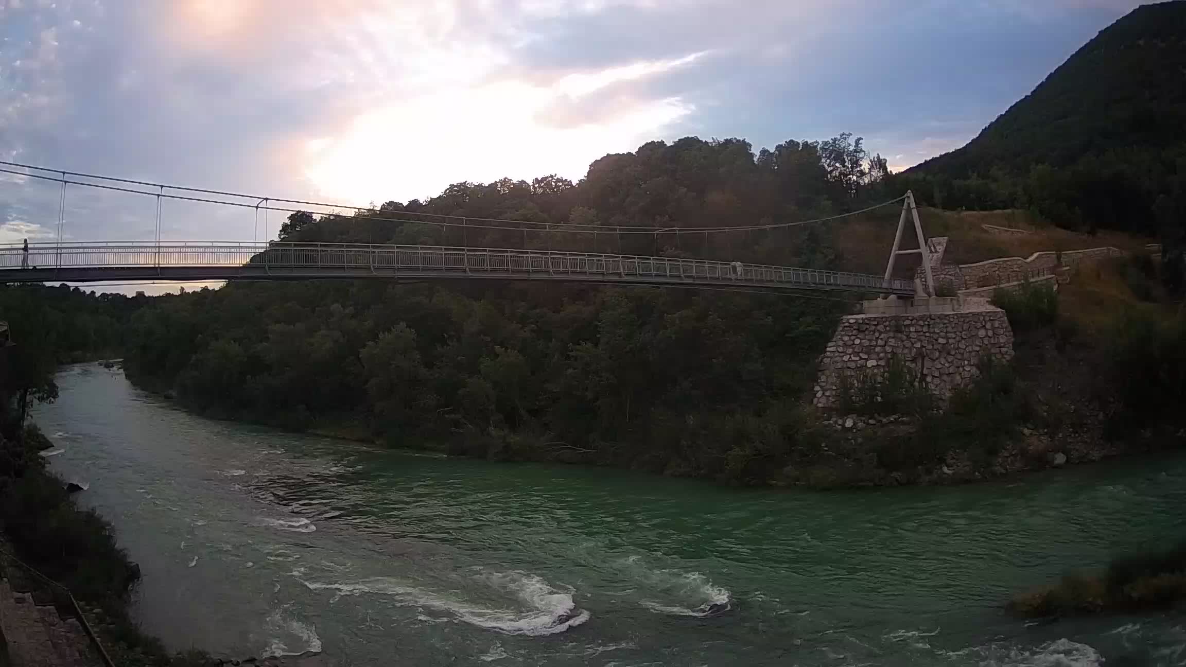Webcam Soča River – Solkan – bicycle bridge