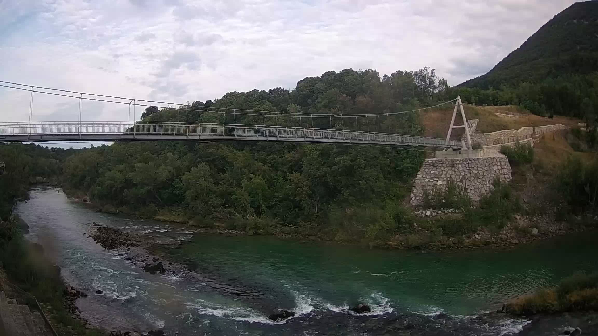 Webcam Soča River – Solkan – bicycle bridge