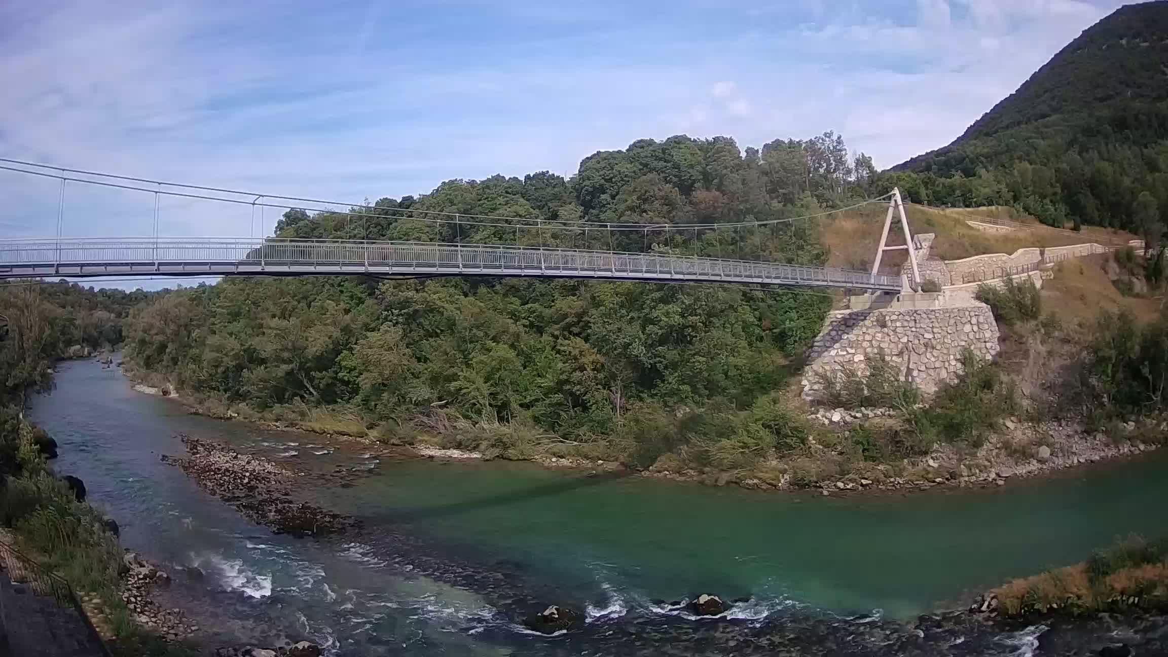 Webcam Soča River – Solkan – bicycle bridge