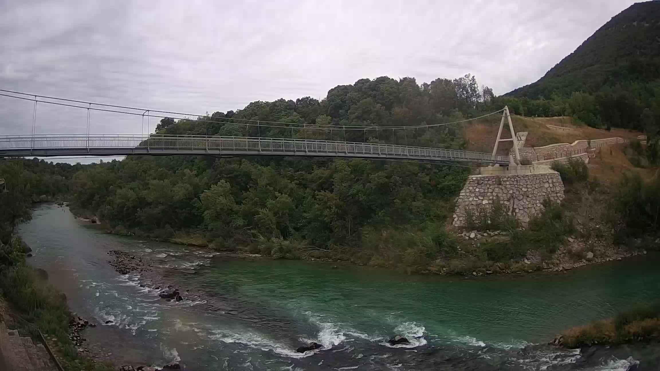 Webcam Soča River – Solkan – bicycle bridge