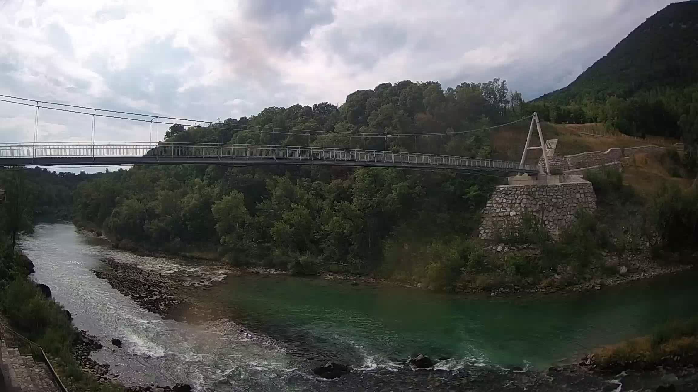 Webcam Soča River – Solkan – bicycle bridge