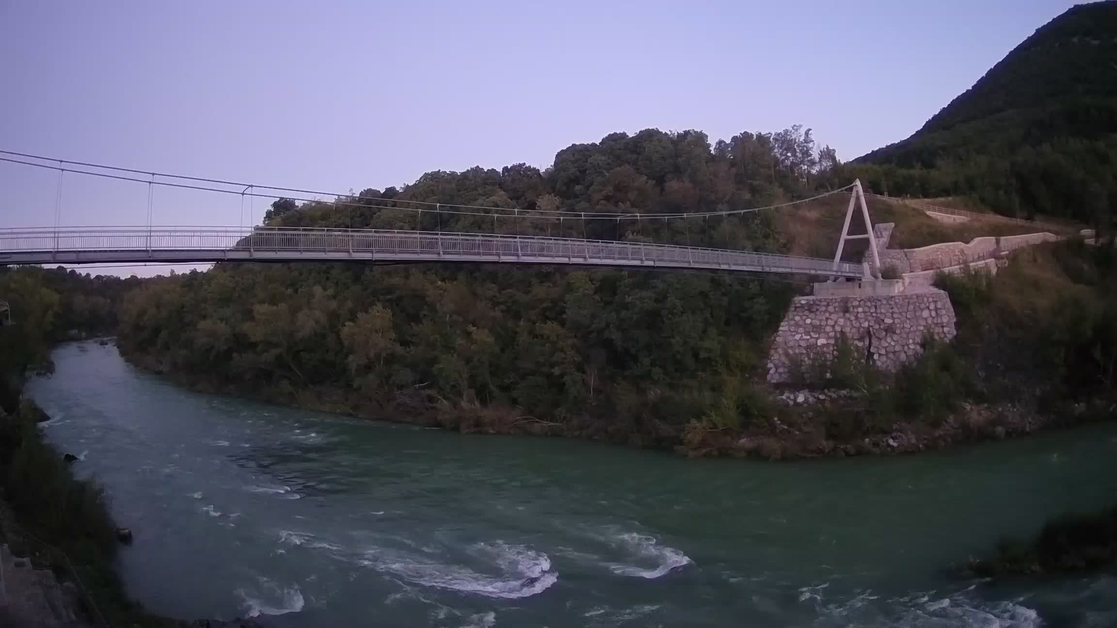 Webcam Soča River – Solkan – bicycle bridge
