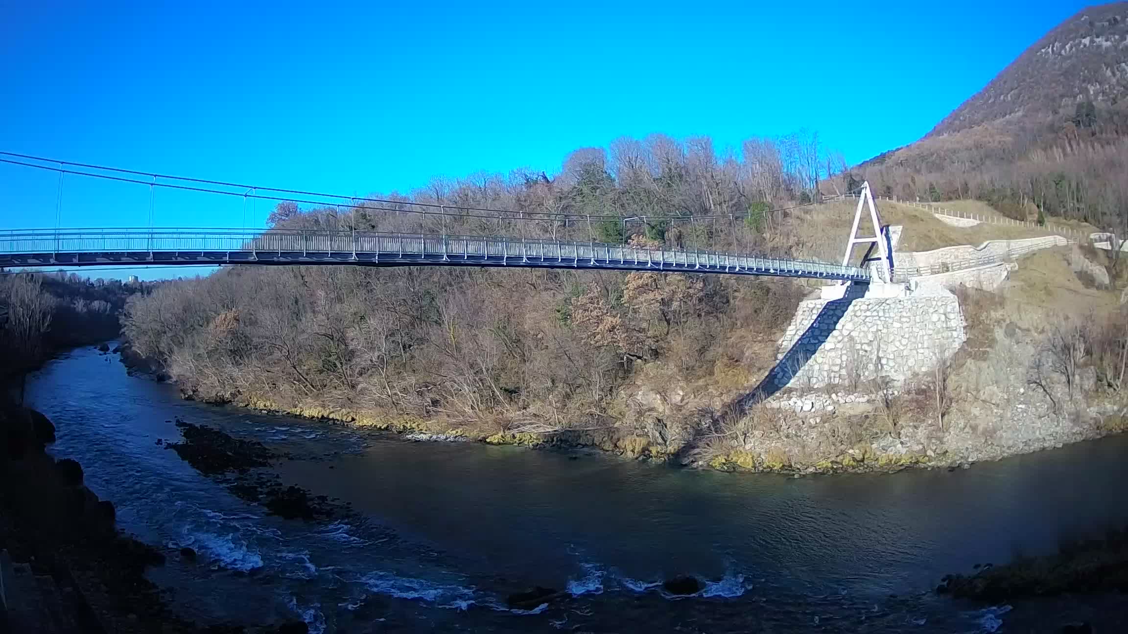 Brv čez reko Sočo – Solkan Spletna kamera