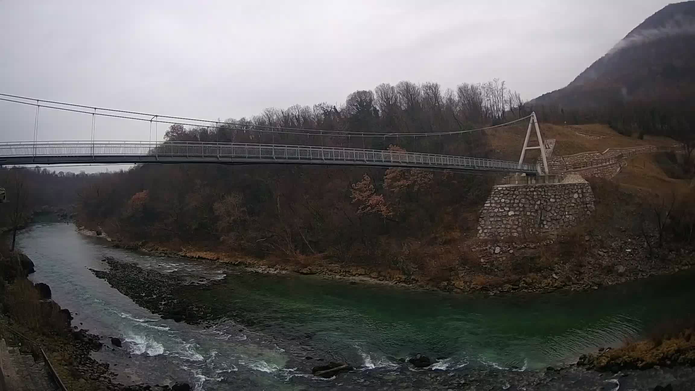 Webcam Soča River – Solkan – bicycle bridge