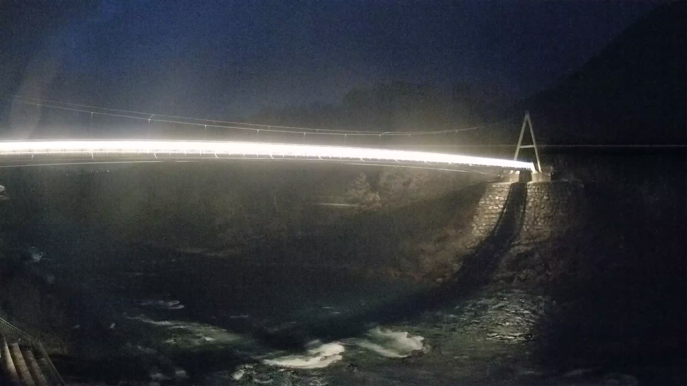 Pješački most preko Soče – Solkan web kamera