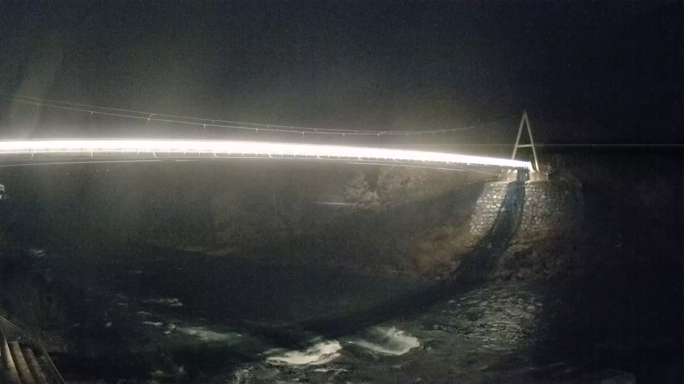 Pješački most preko Soče – Solkan web kamera